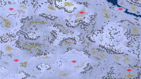 Rendered preview of [6] Caverns of Siberia 3v3 Edit