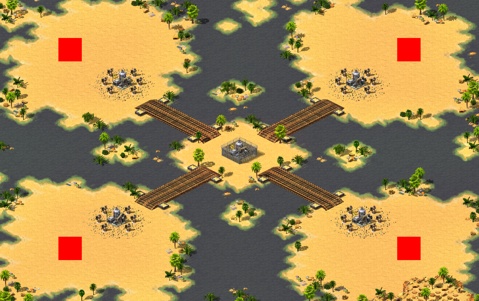 Rendered preview of [4] Oil Island v1.03 - (Oil In Center)