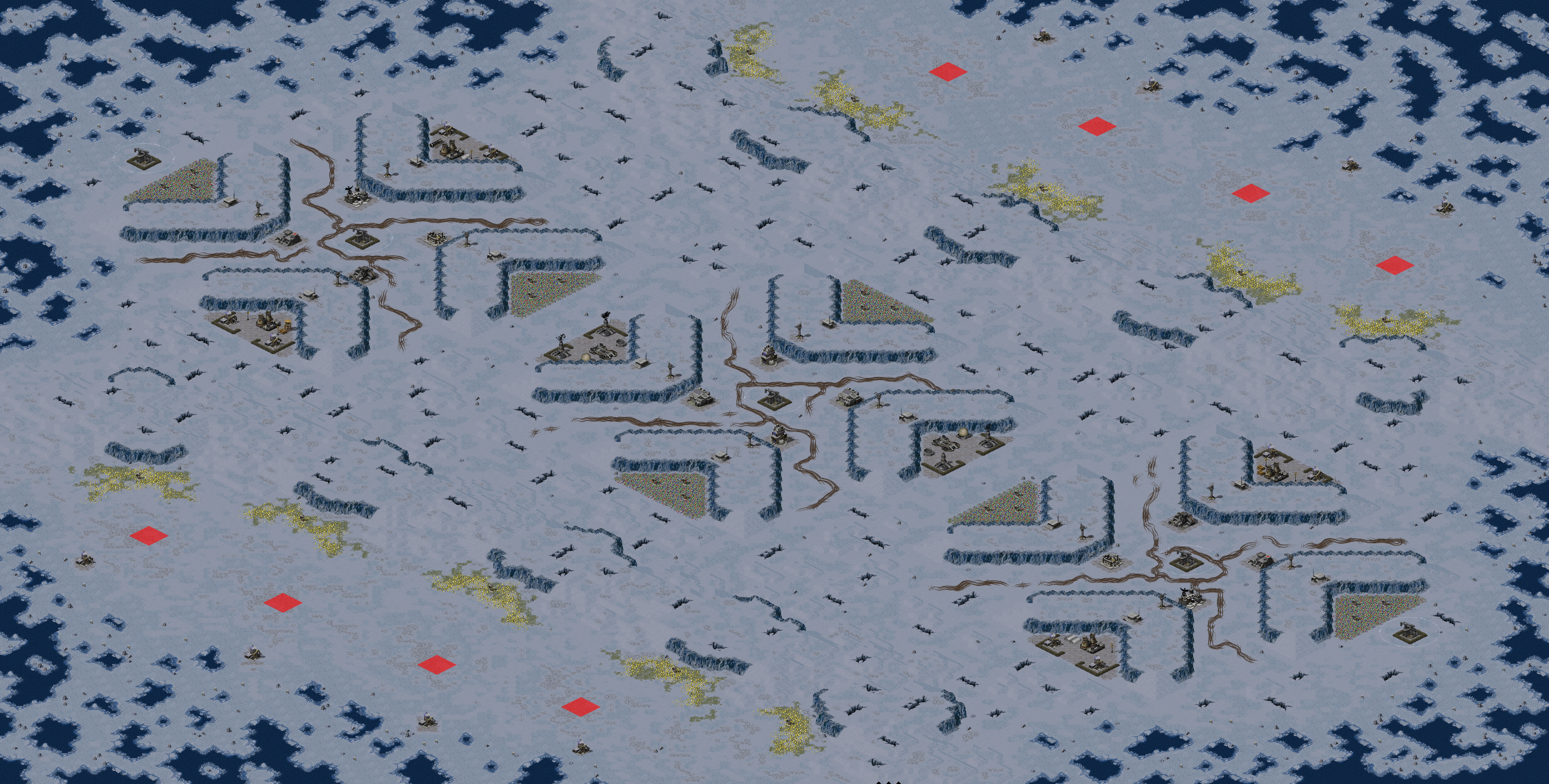Rendered map: Icy Trinity