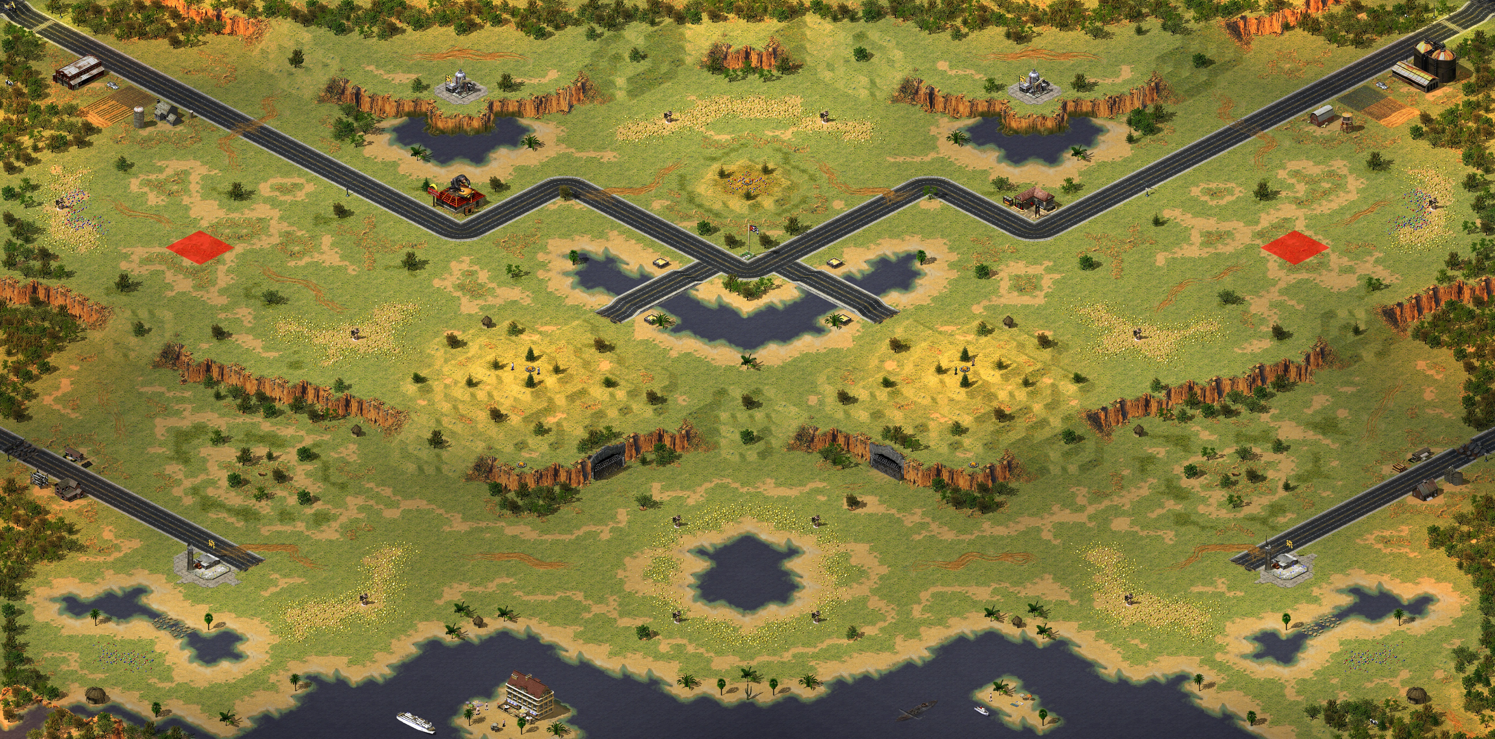 Rendered map: Lucky Luke
