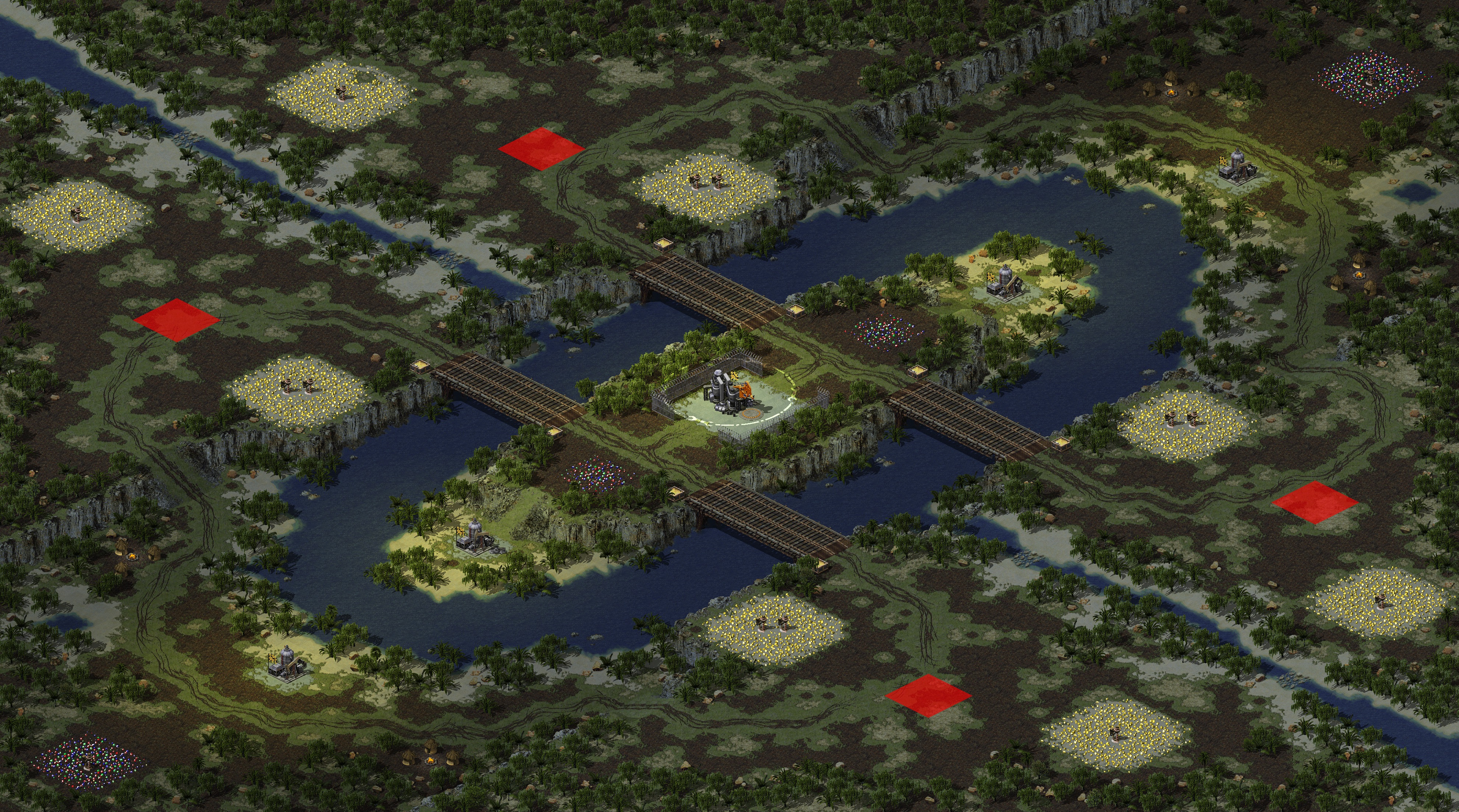 Rendered map: Stormy Weather
