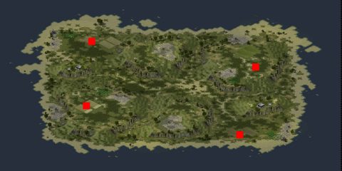 Rendered preview of Lakeside Plateaus