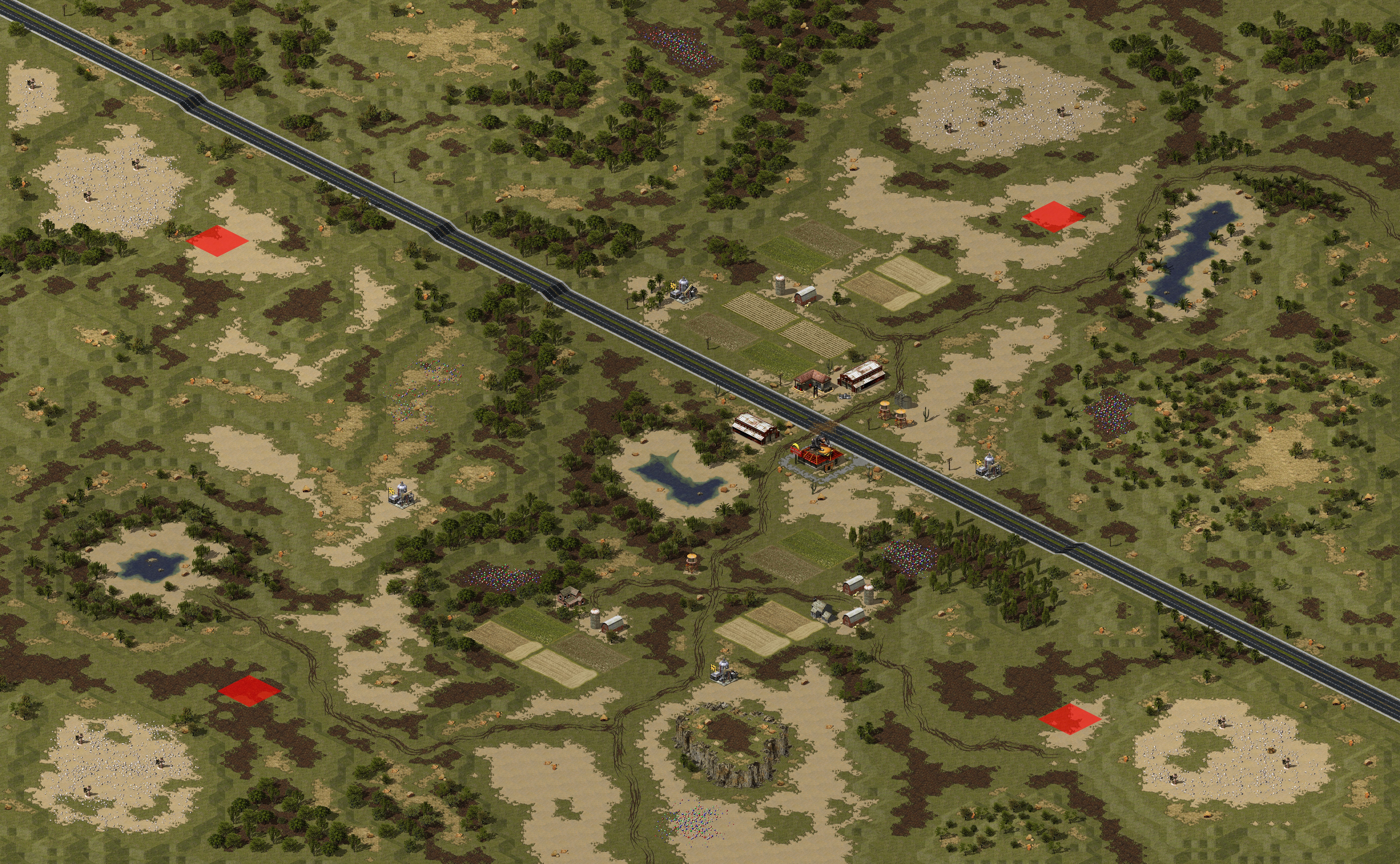Rendered map: Golden State Fwy