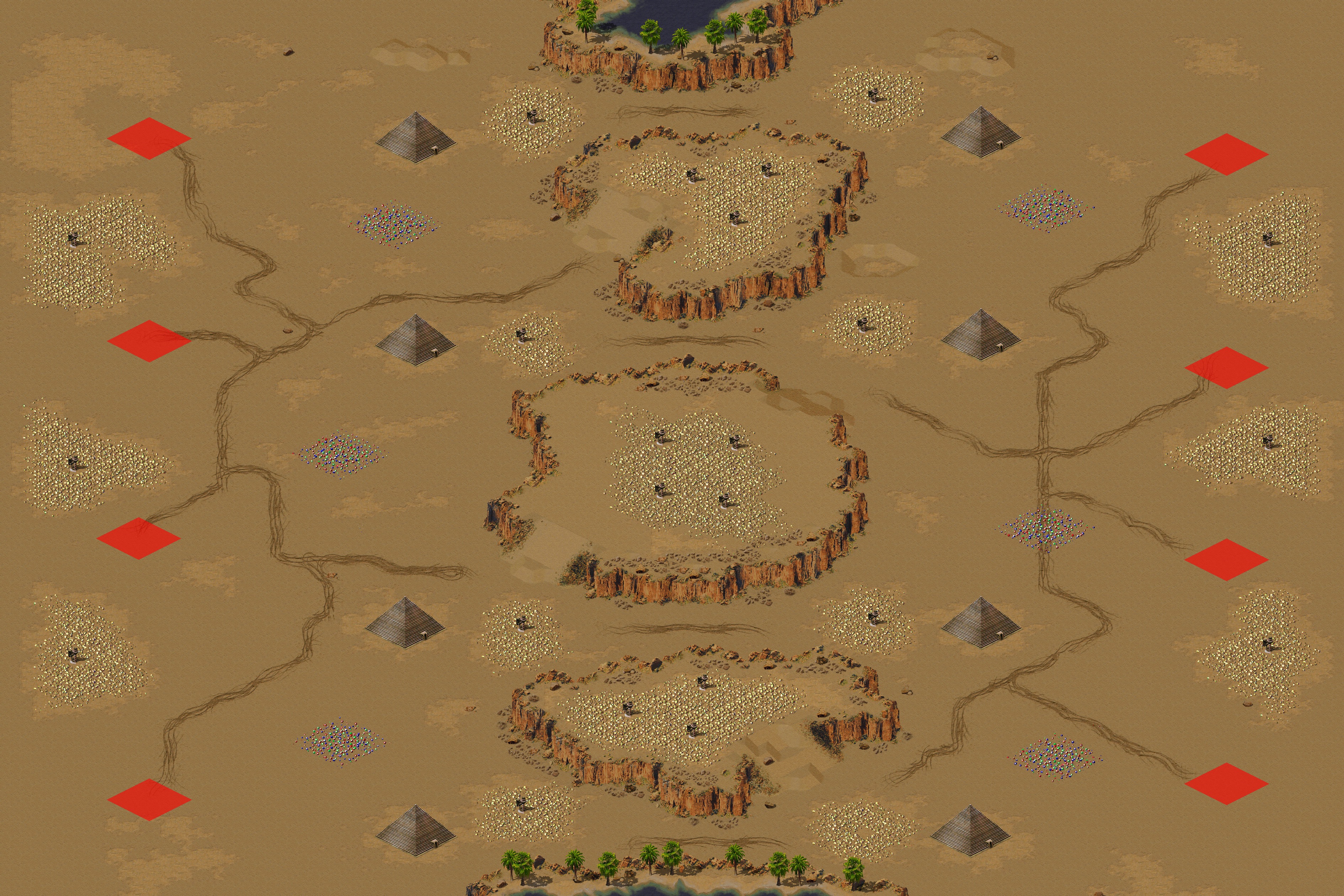 Rendered map: Tour of Egypt