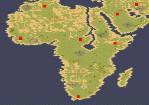 Rendered preview of Africa
