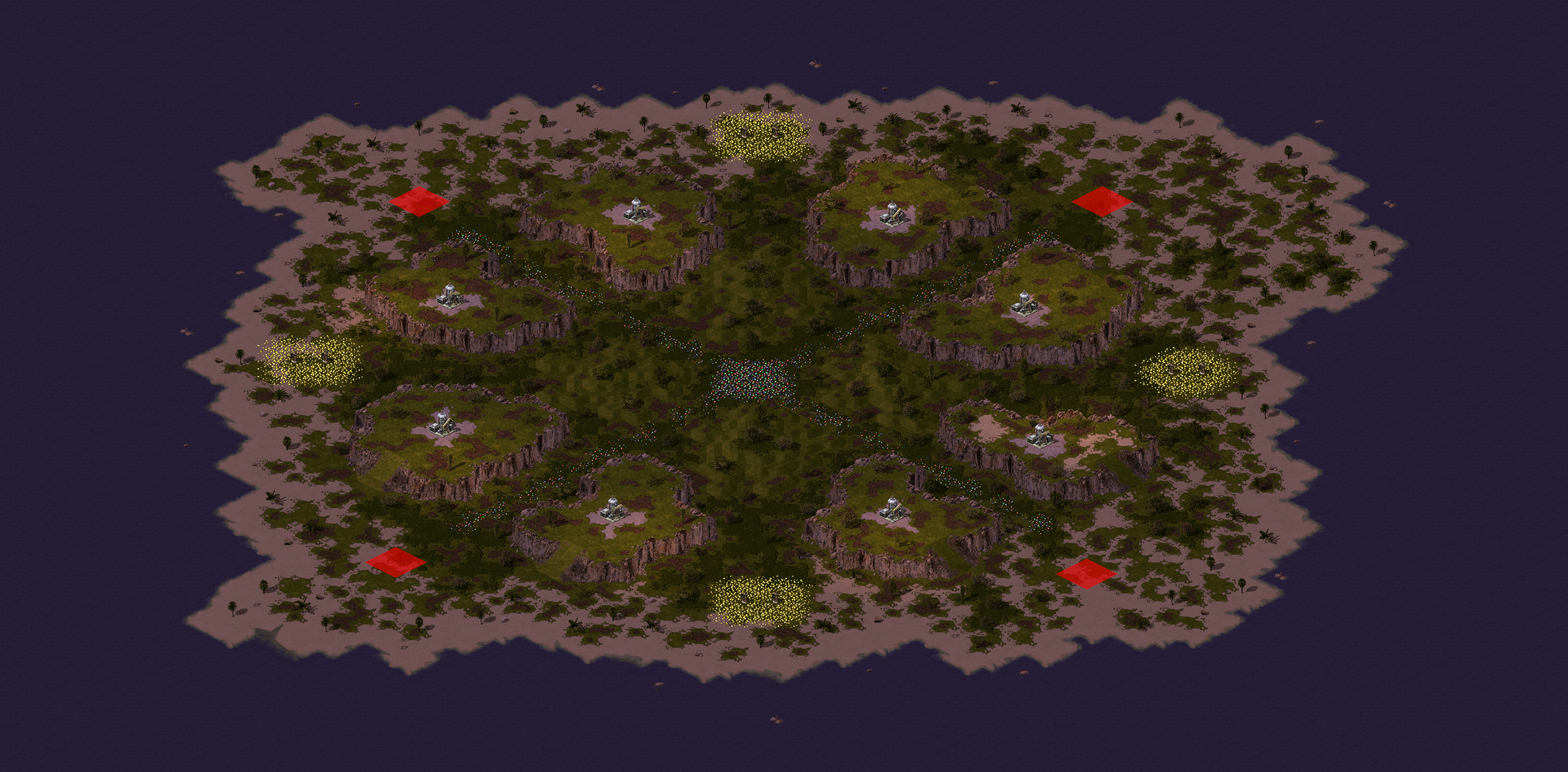 Rendered map: Valley of Gems