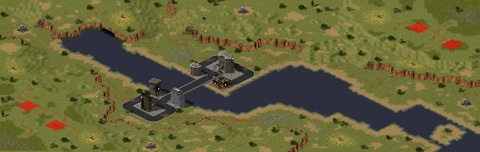 Rendered preview of Canyon River