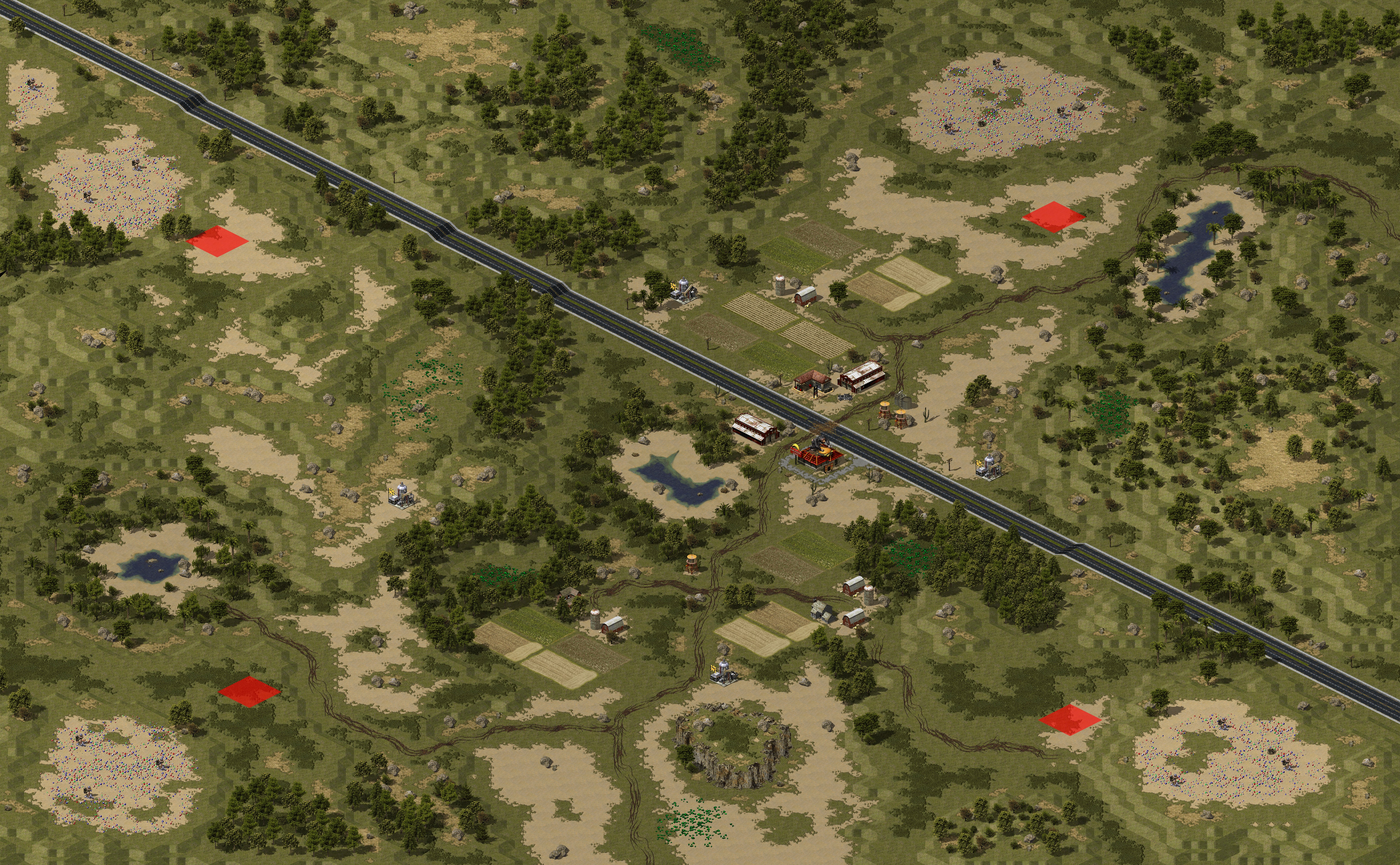 Rendered map: Golden State Fwy