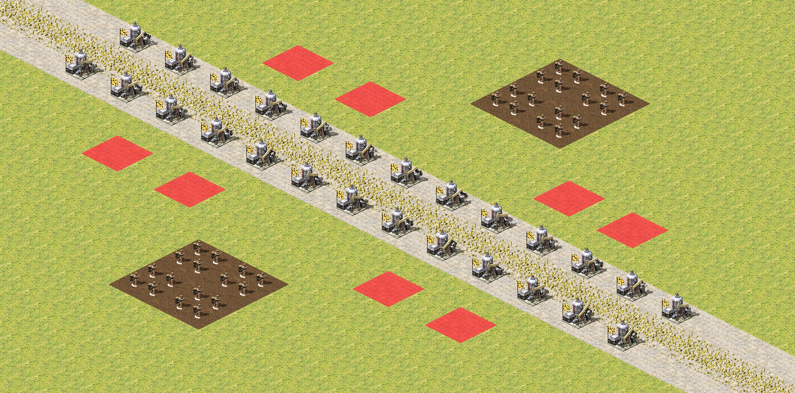 Rendered map: Oil Well Blitzkrieg