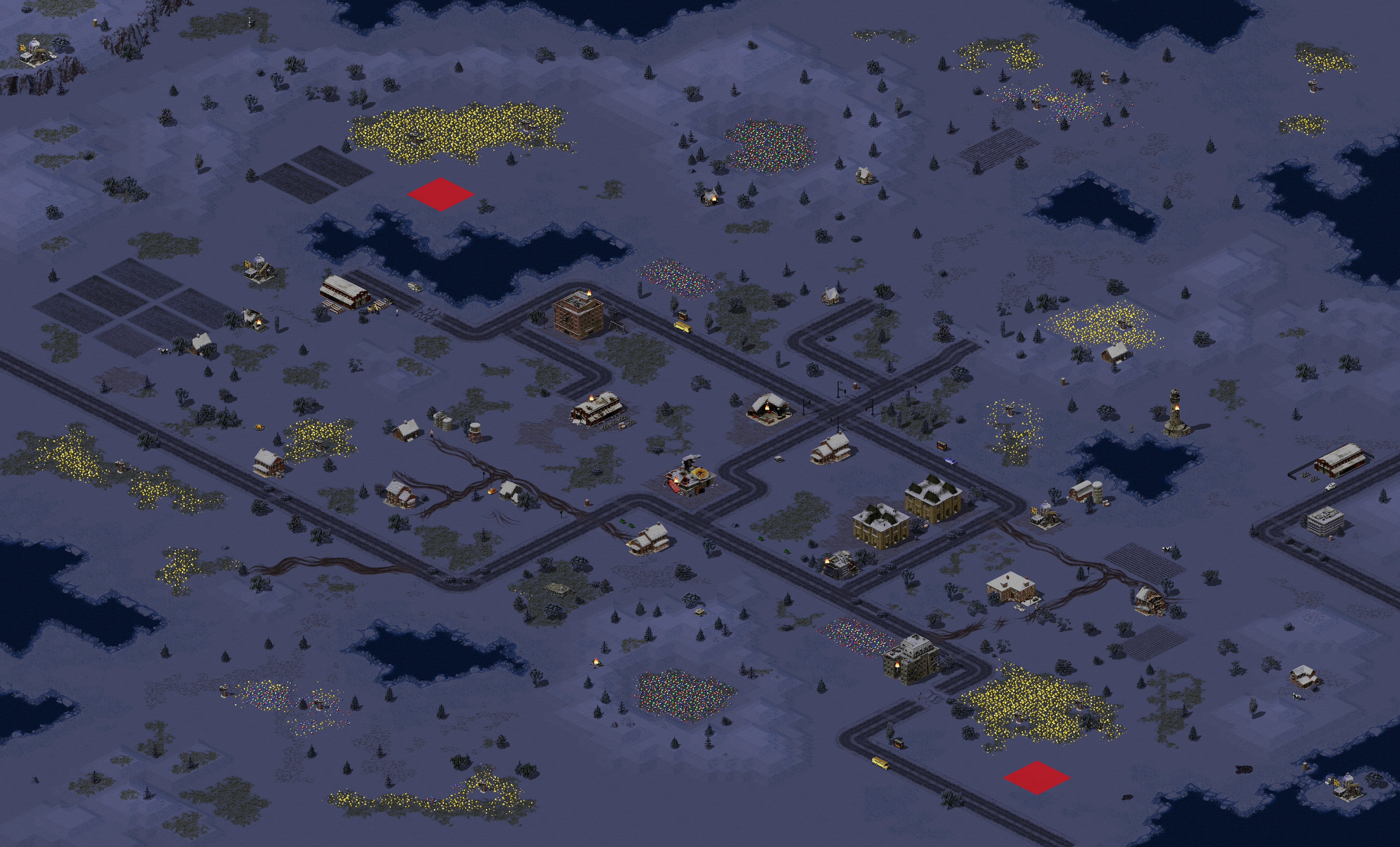 Rendered map: Landmark Revised