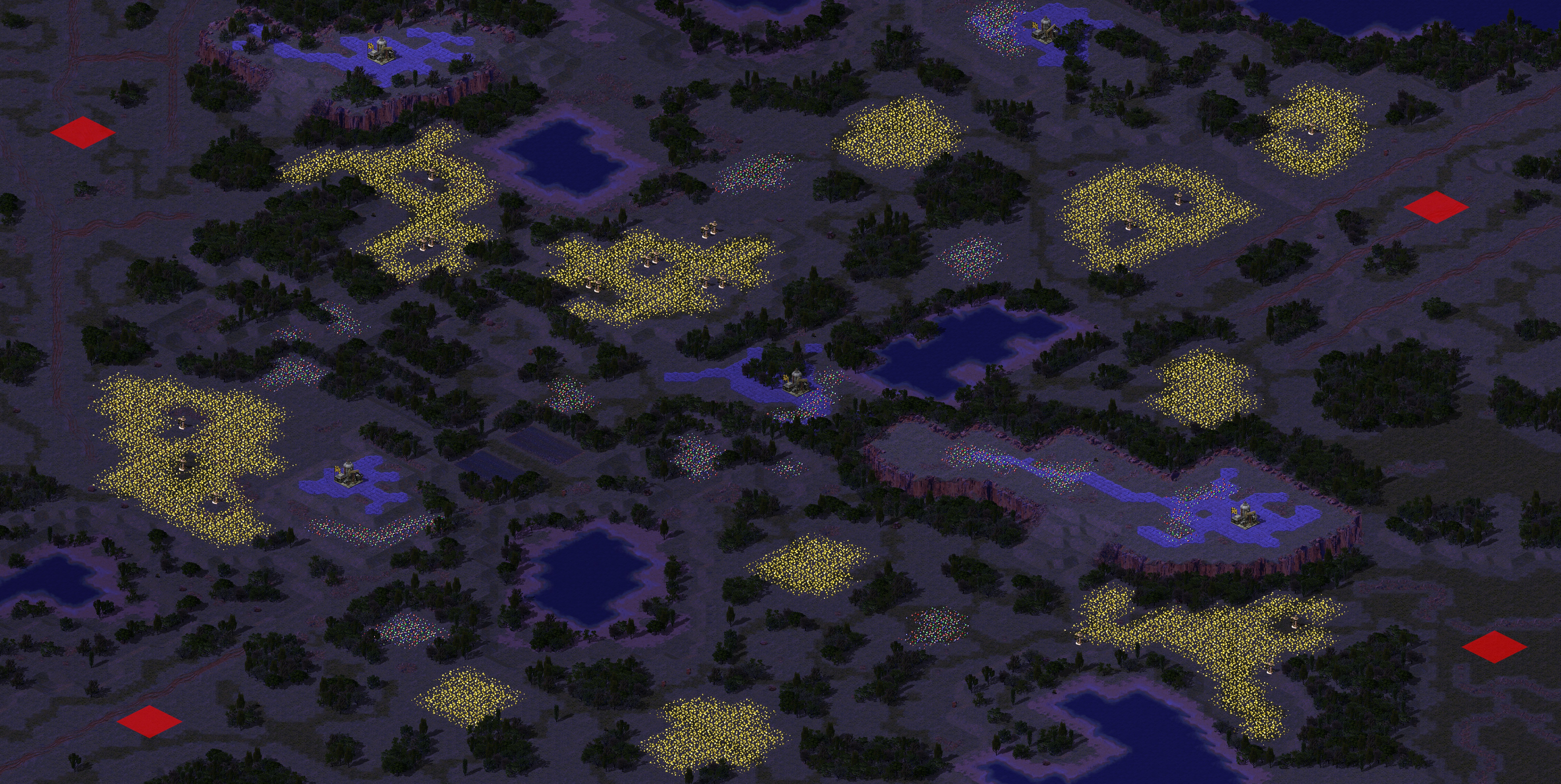 Rendered map: The Forest of Evermore