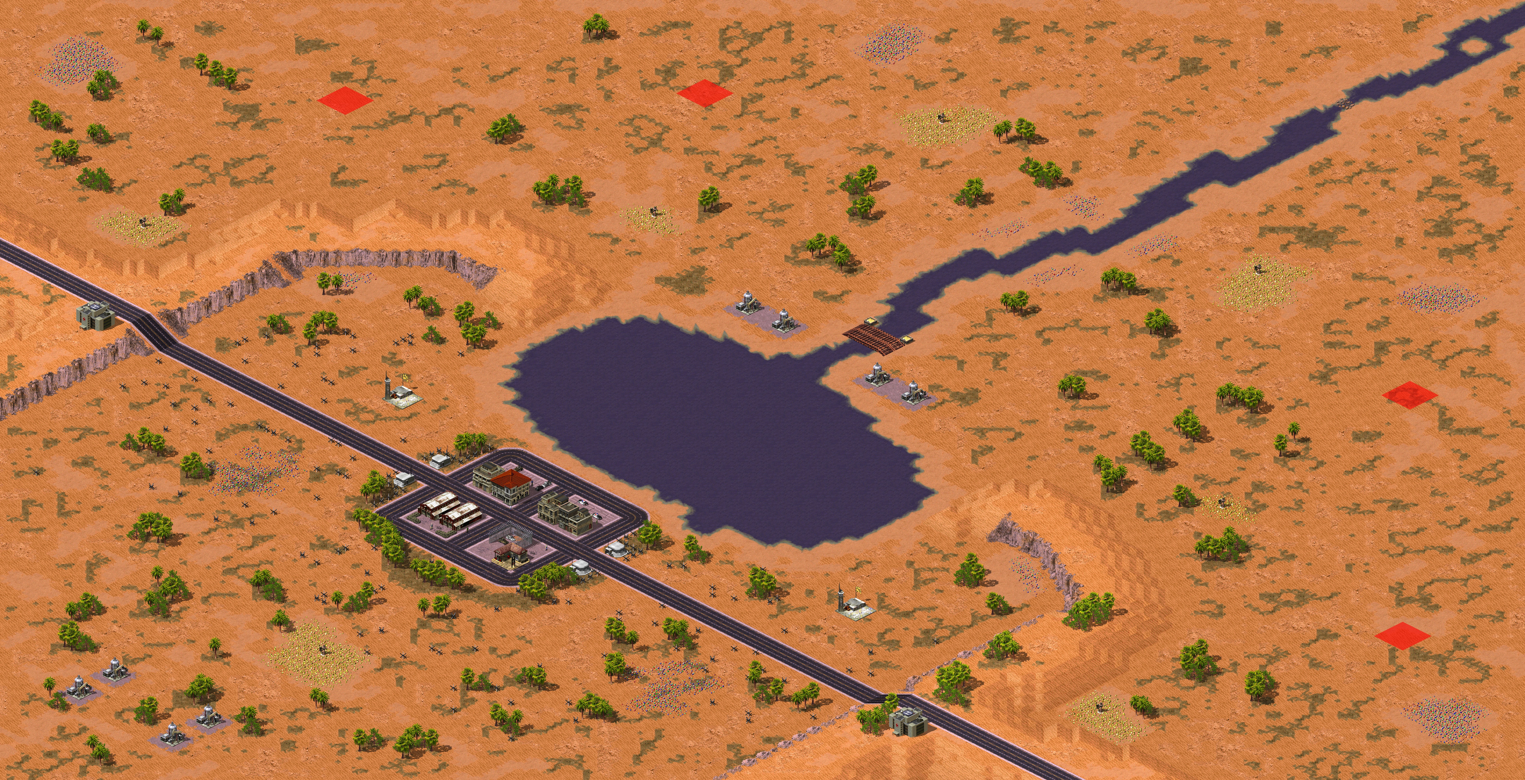 Rendered map: Lakeside Divide