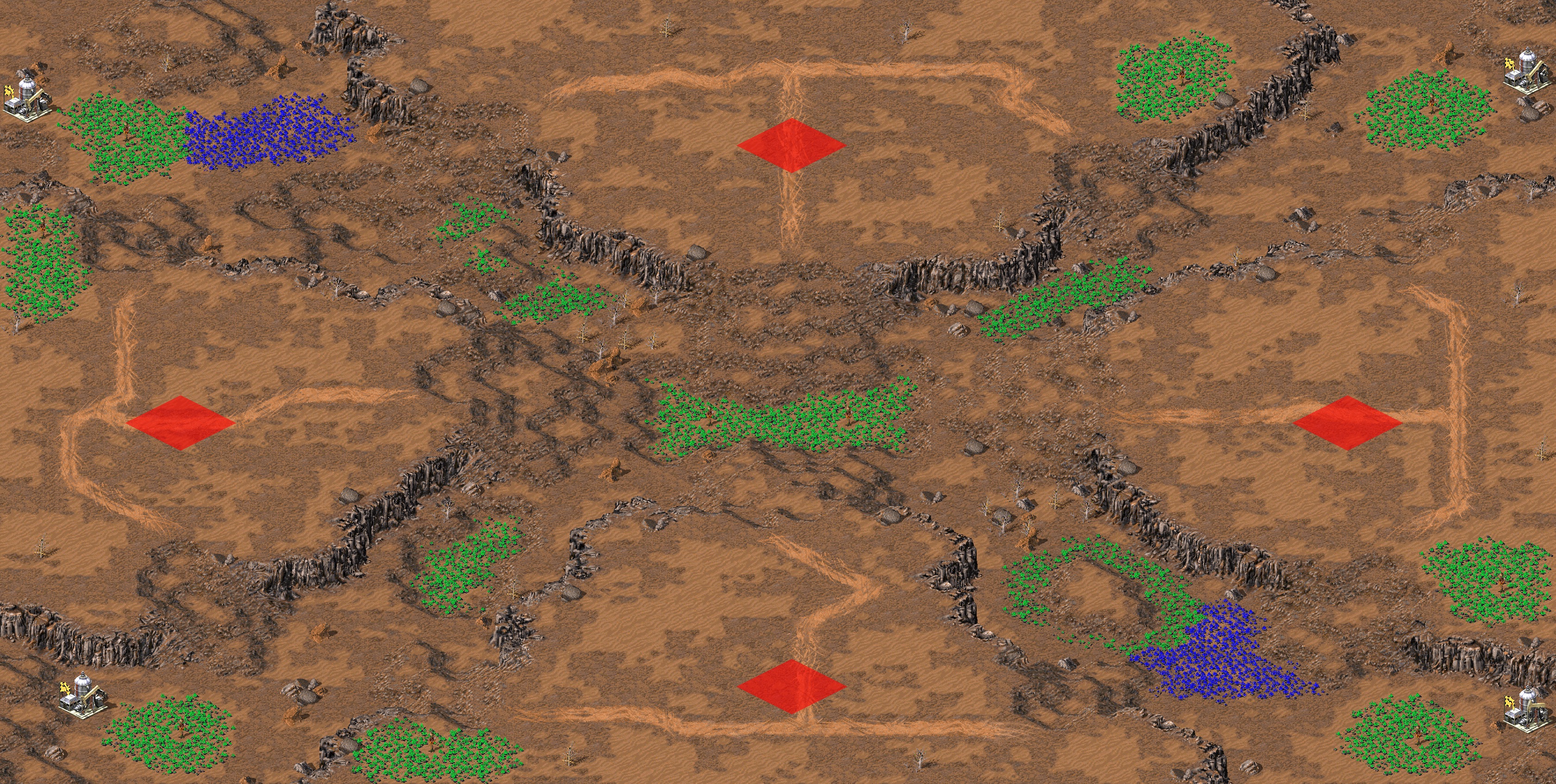 Rendered map: (4) Dry Heat