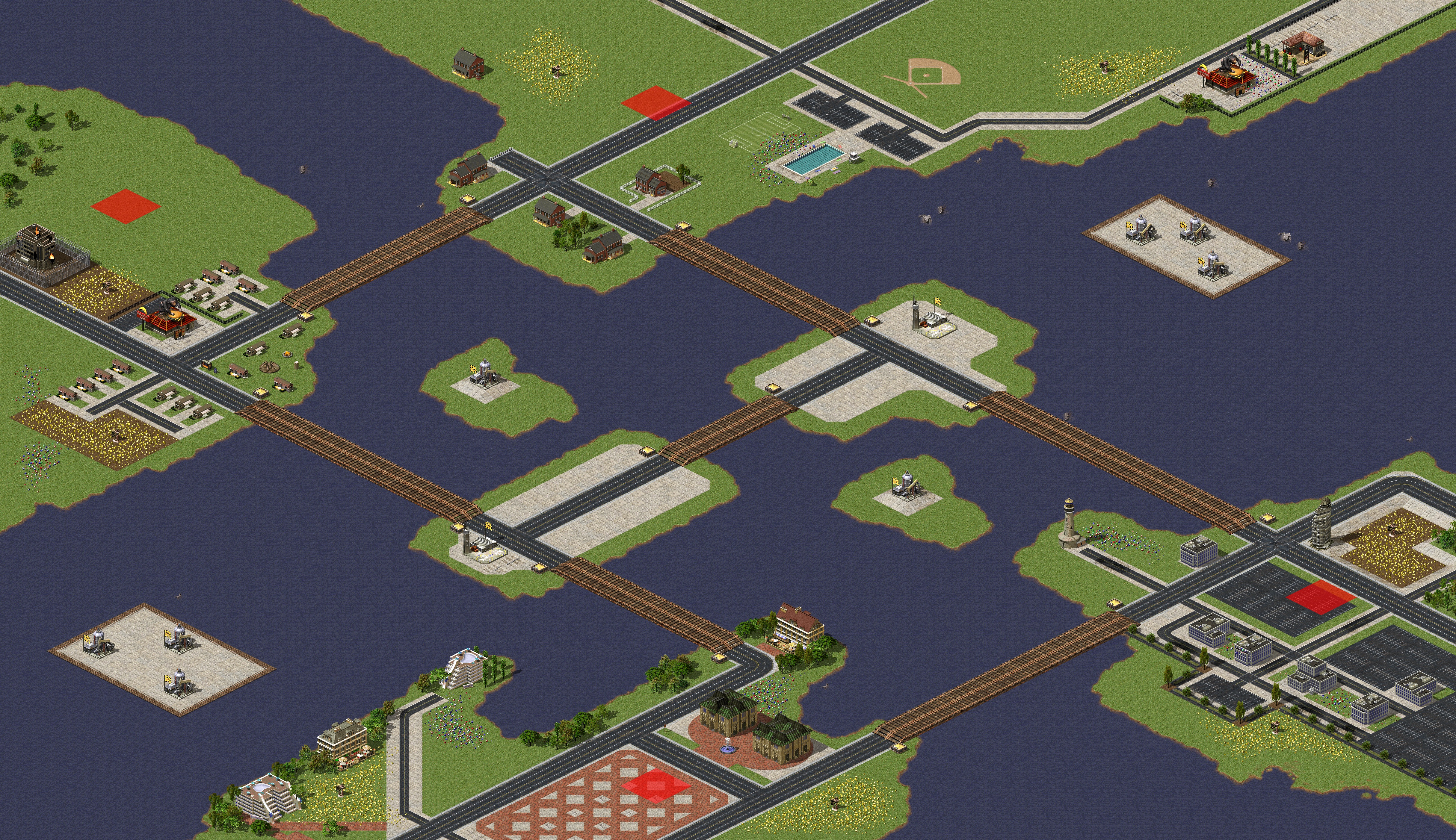 Rendered map: Oceanside