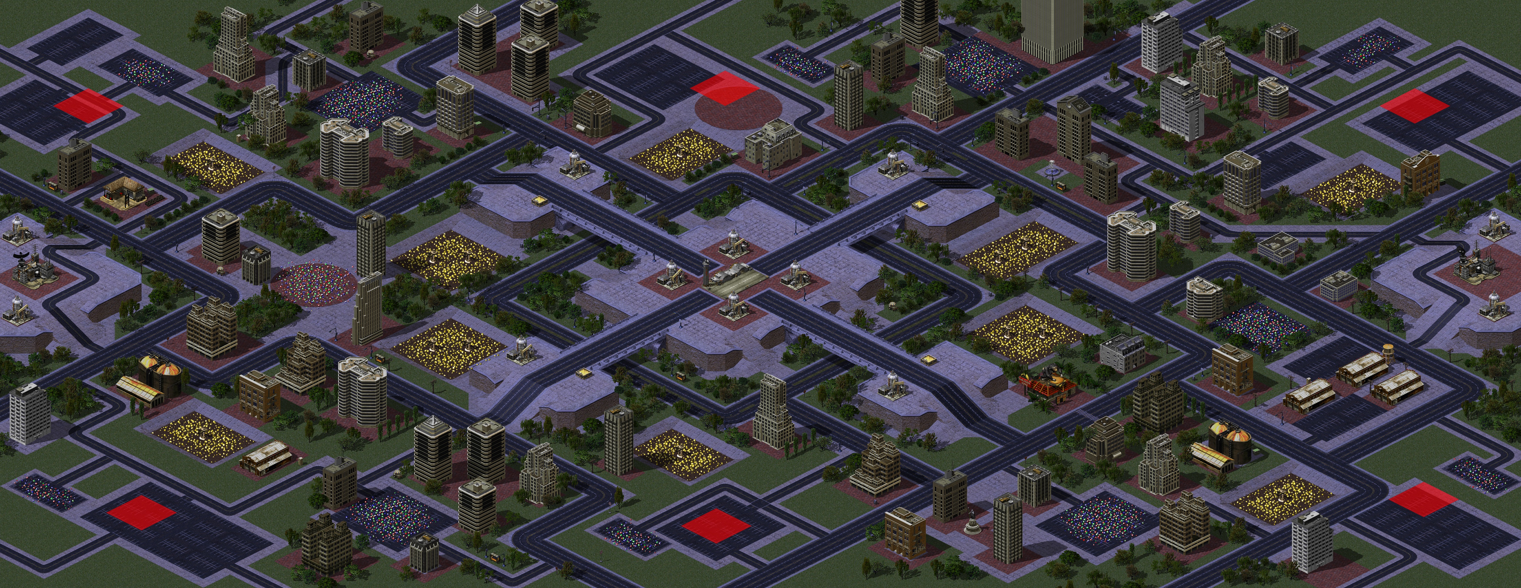 Rendered map: Kalifornia Crisis