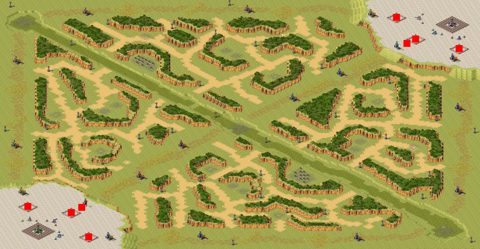 Rendered preview of Red Alert Canyon 5v5