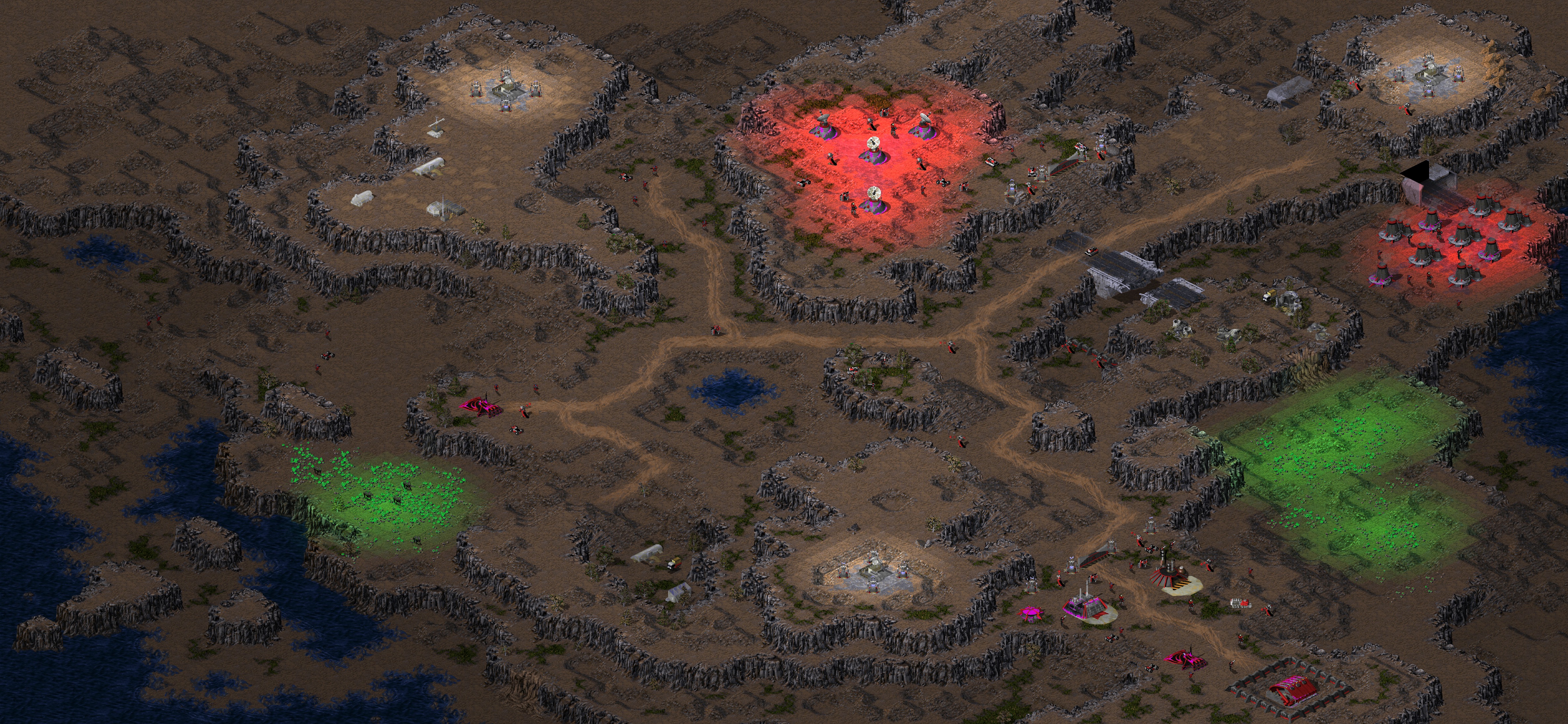 Rendered map: Destroy Radar Array