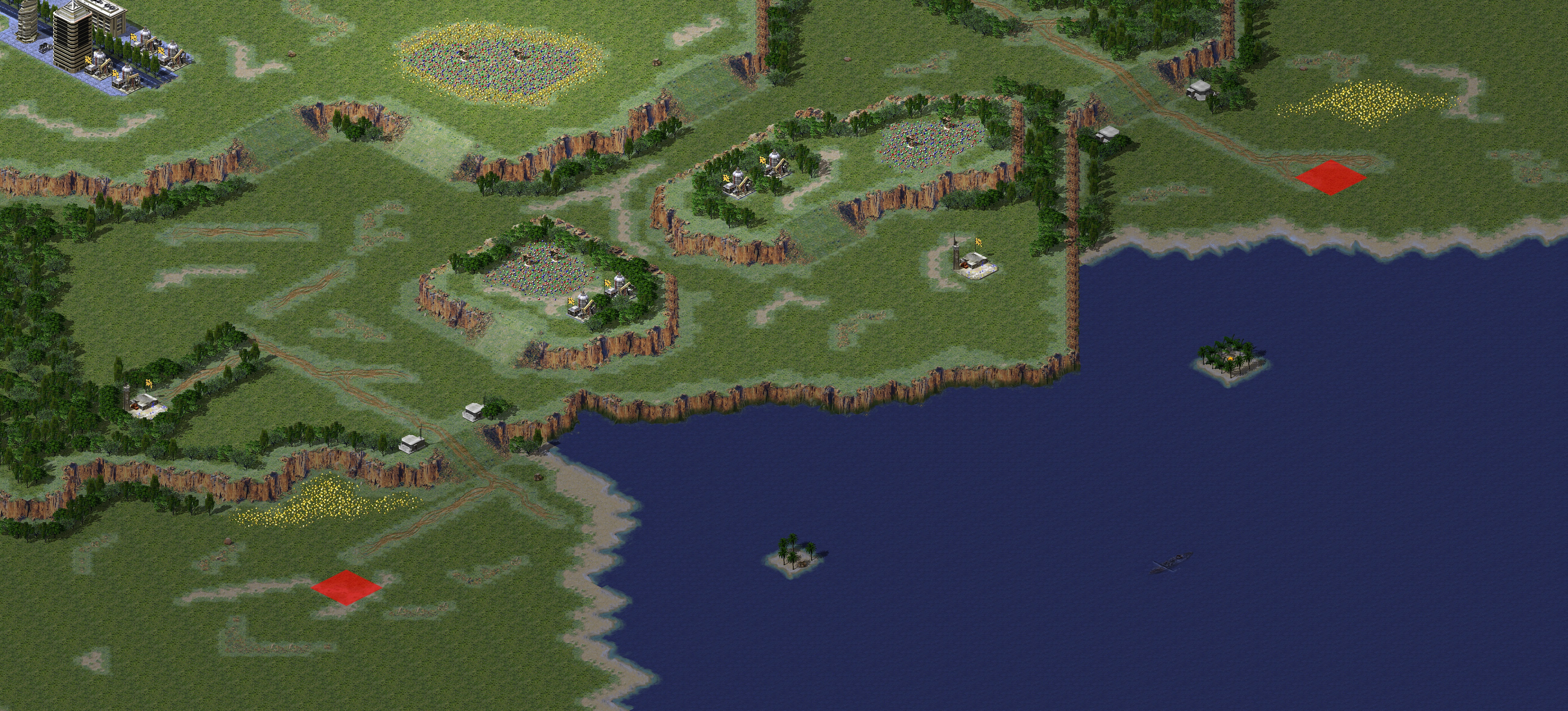 Rendered map: Battle Front