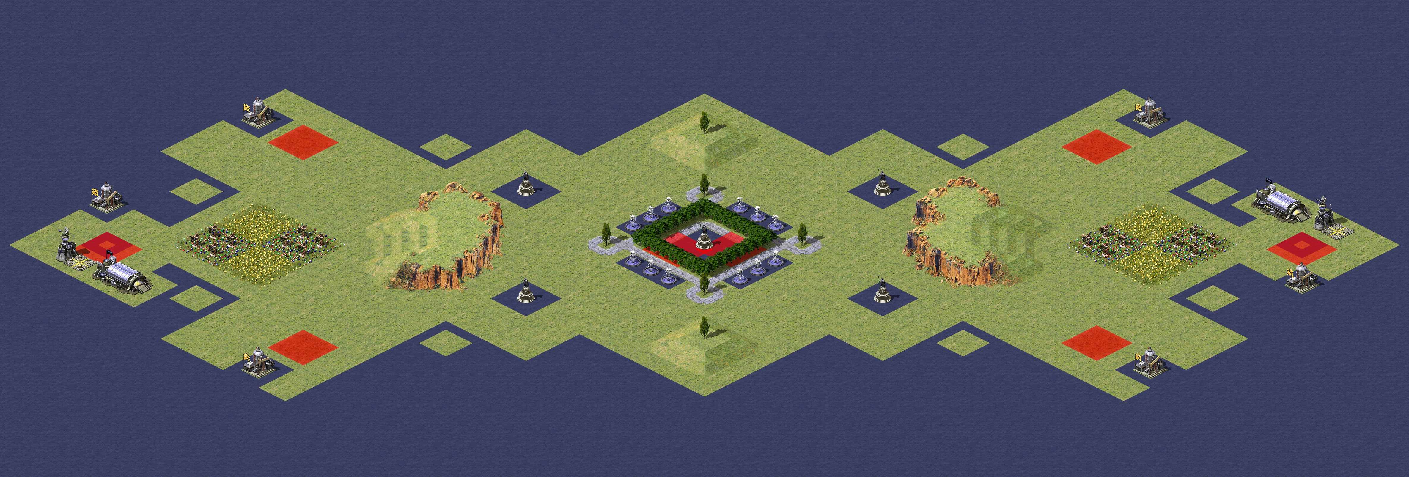 Rendered map: God and Believer 3v3