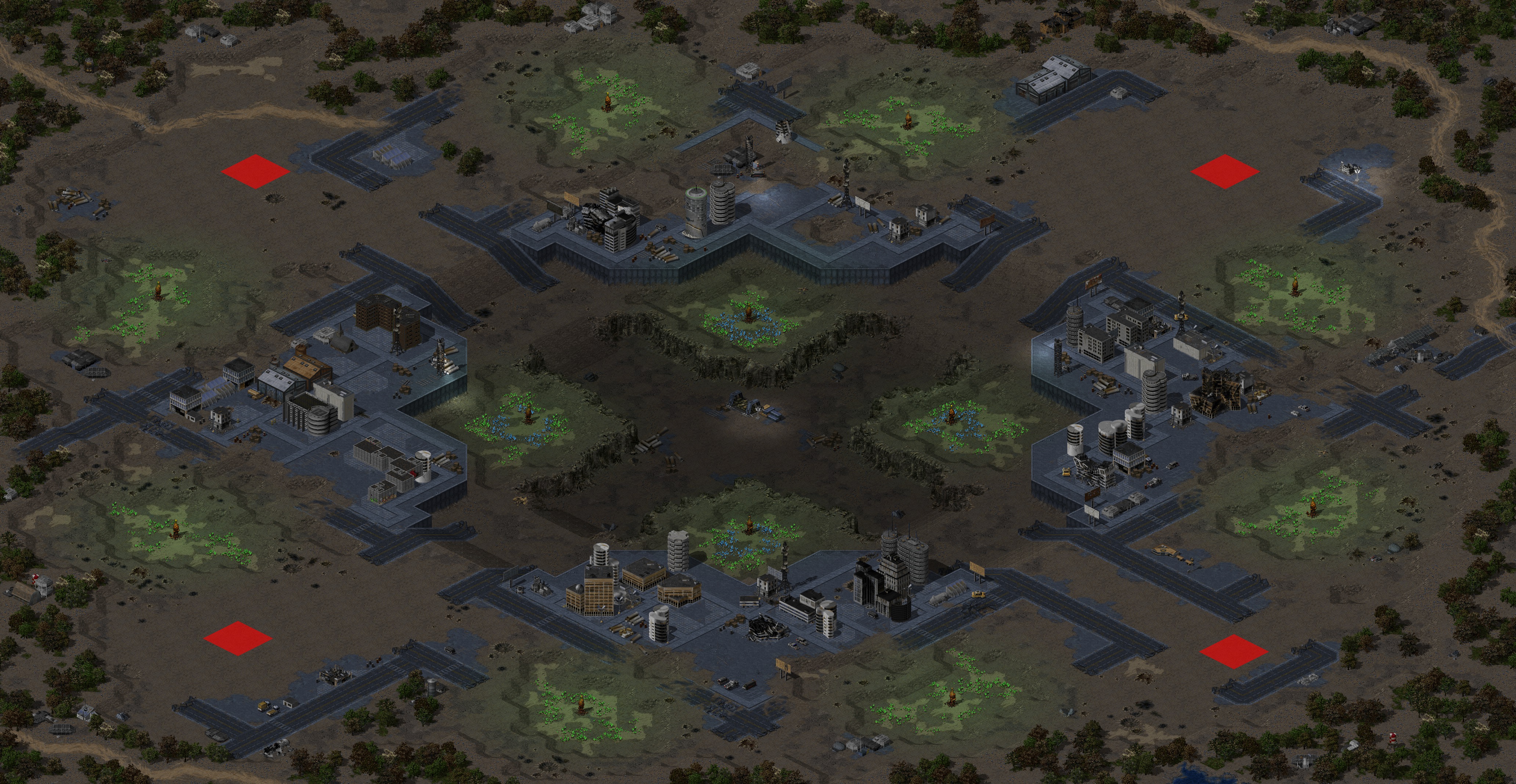 Rendered map: The Pit