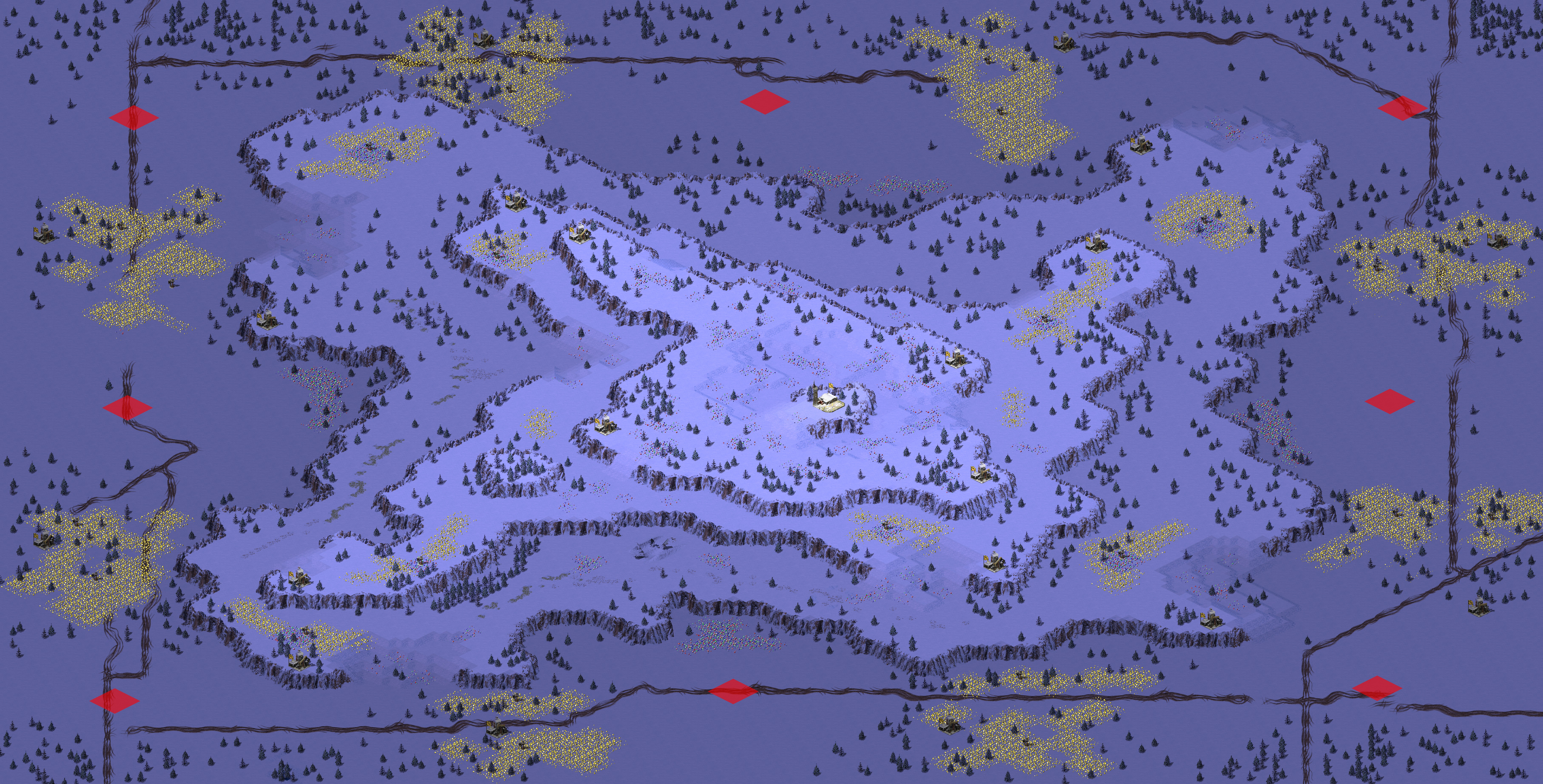 Rendered map: Below Frost Cliff