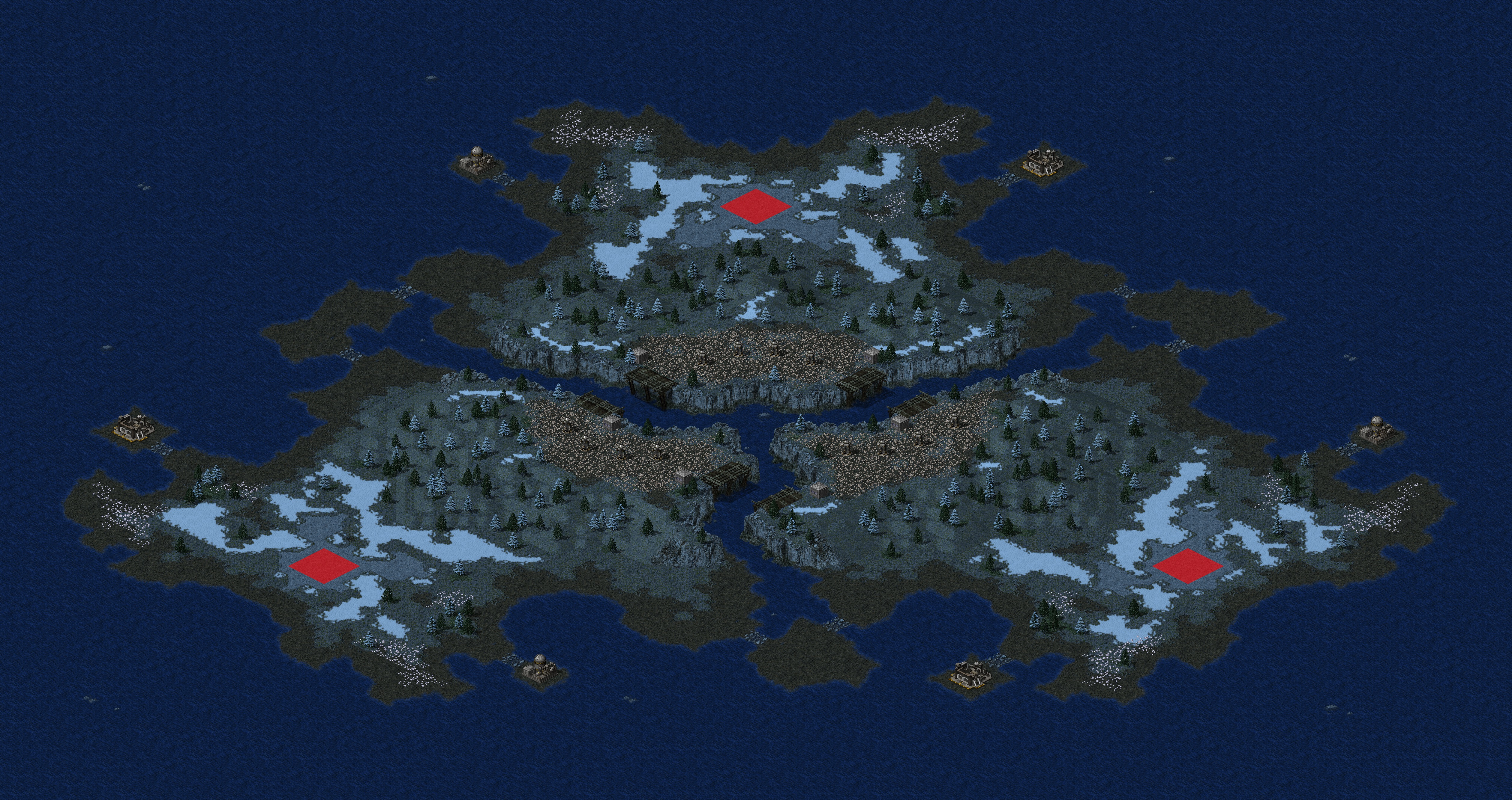 Rendered map: Frigid Triangle
