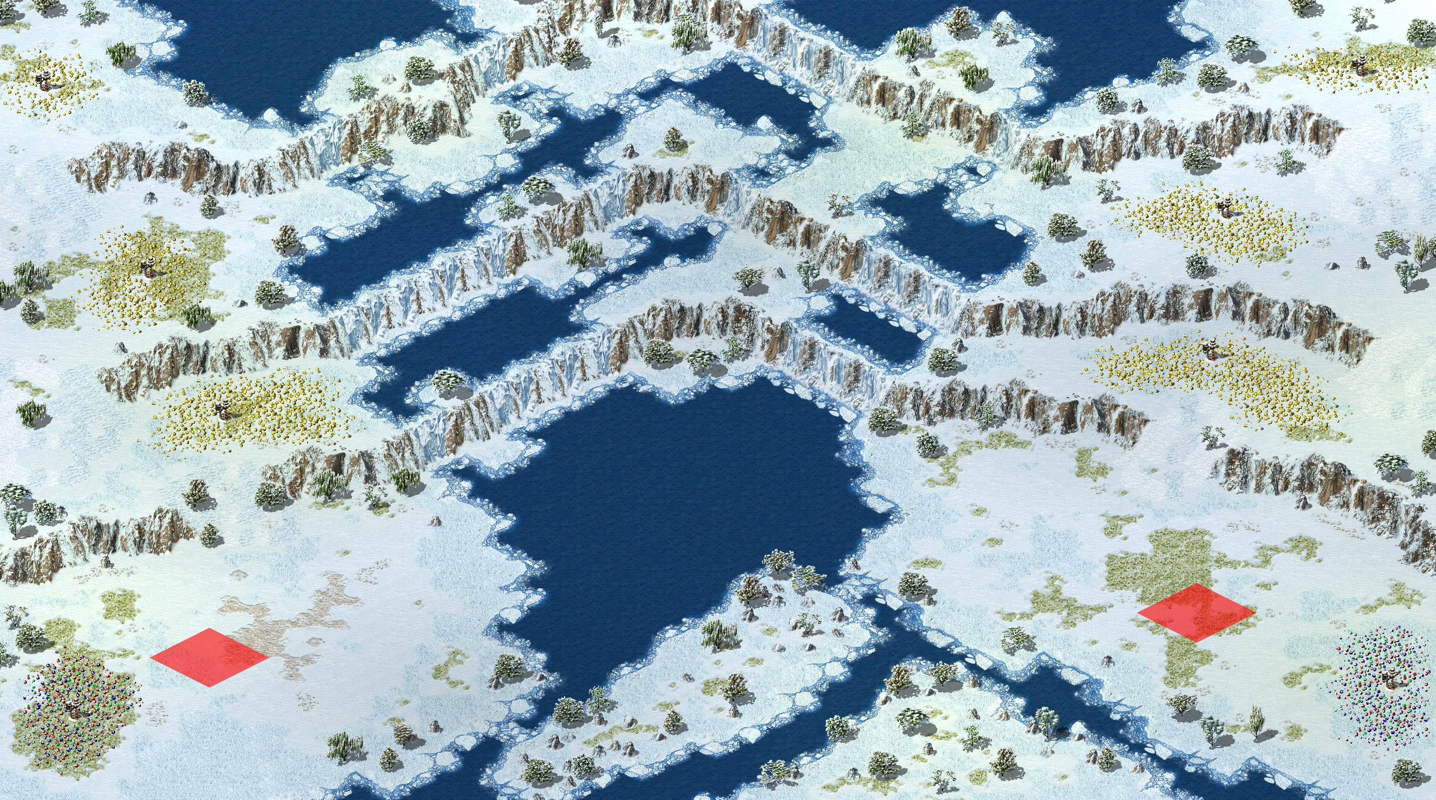 Rendered map: Glacier Rush (2)