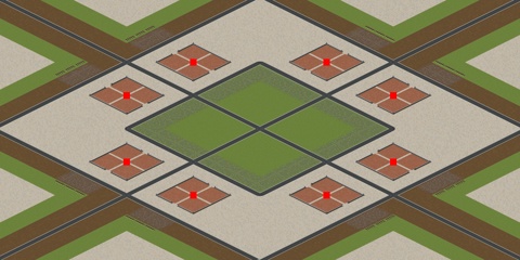 Rendered preview of Citadel Land War - Free for All