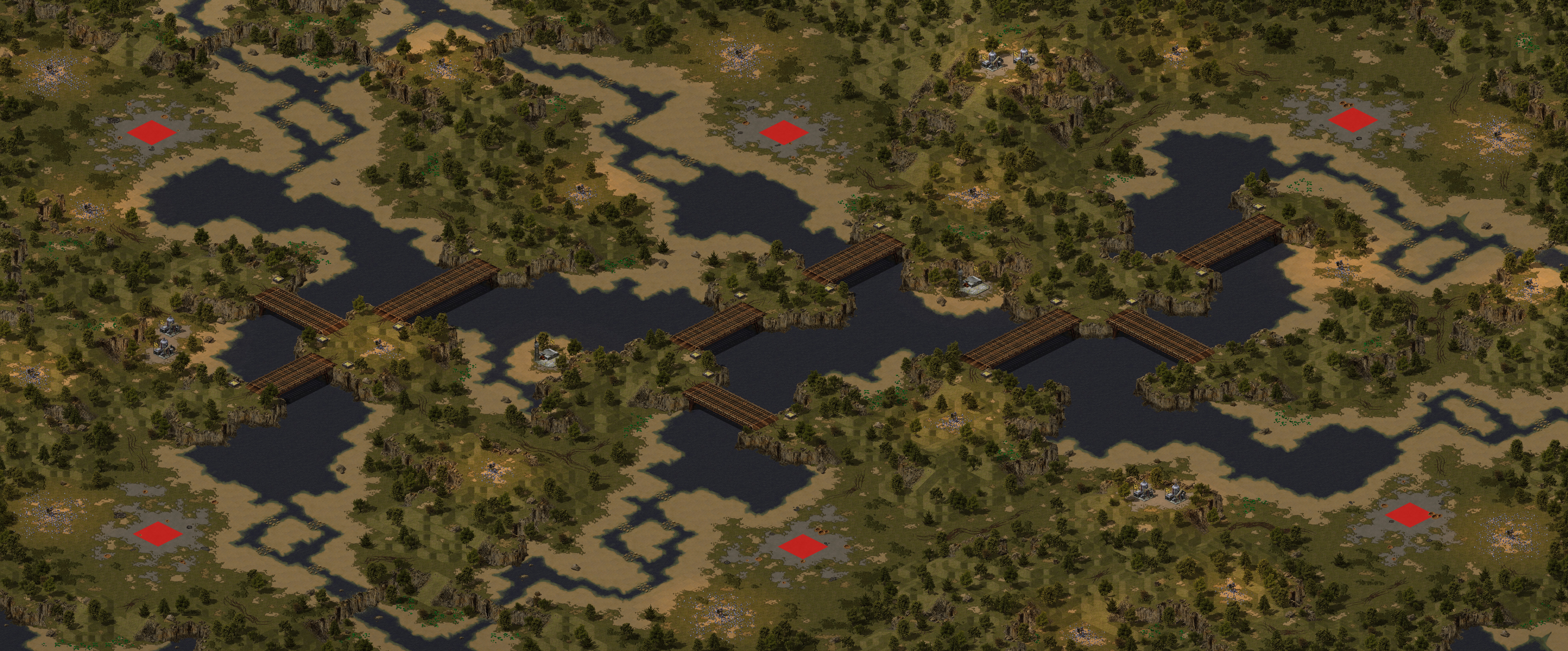 Rendered map: Field and Stream
