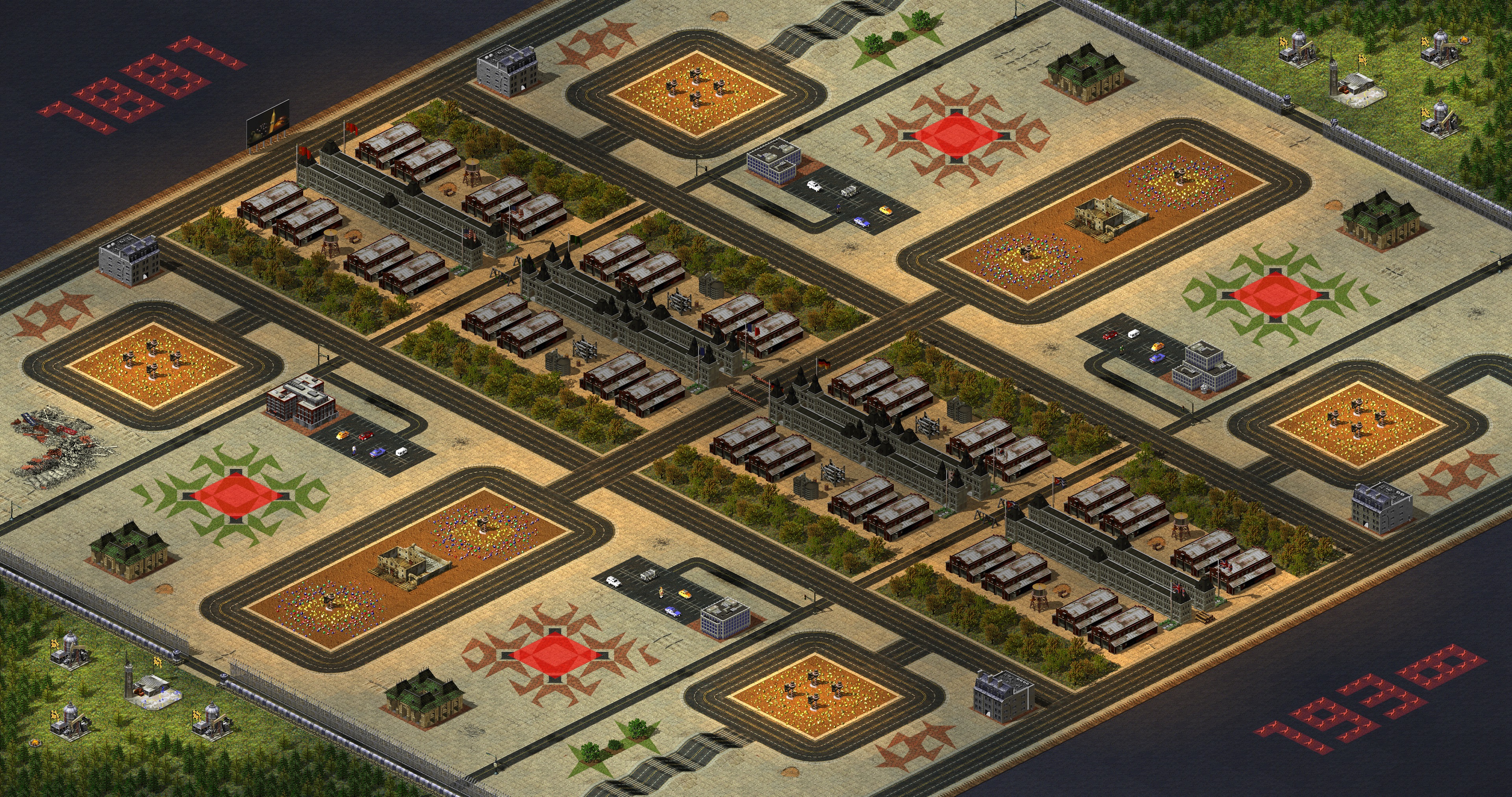 Rendered map: Wood Market