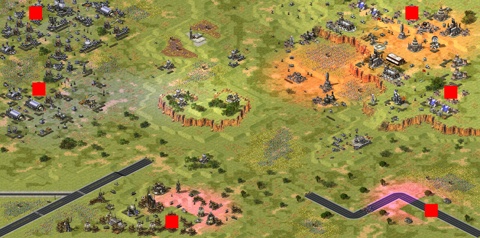 Rendered preview of Assault: 2 Allied vs 2 Soviet vs 2 Yuri