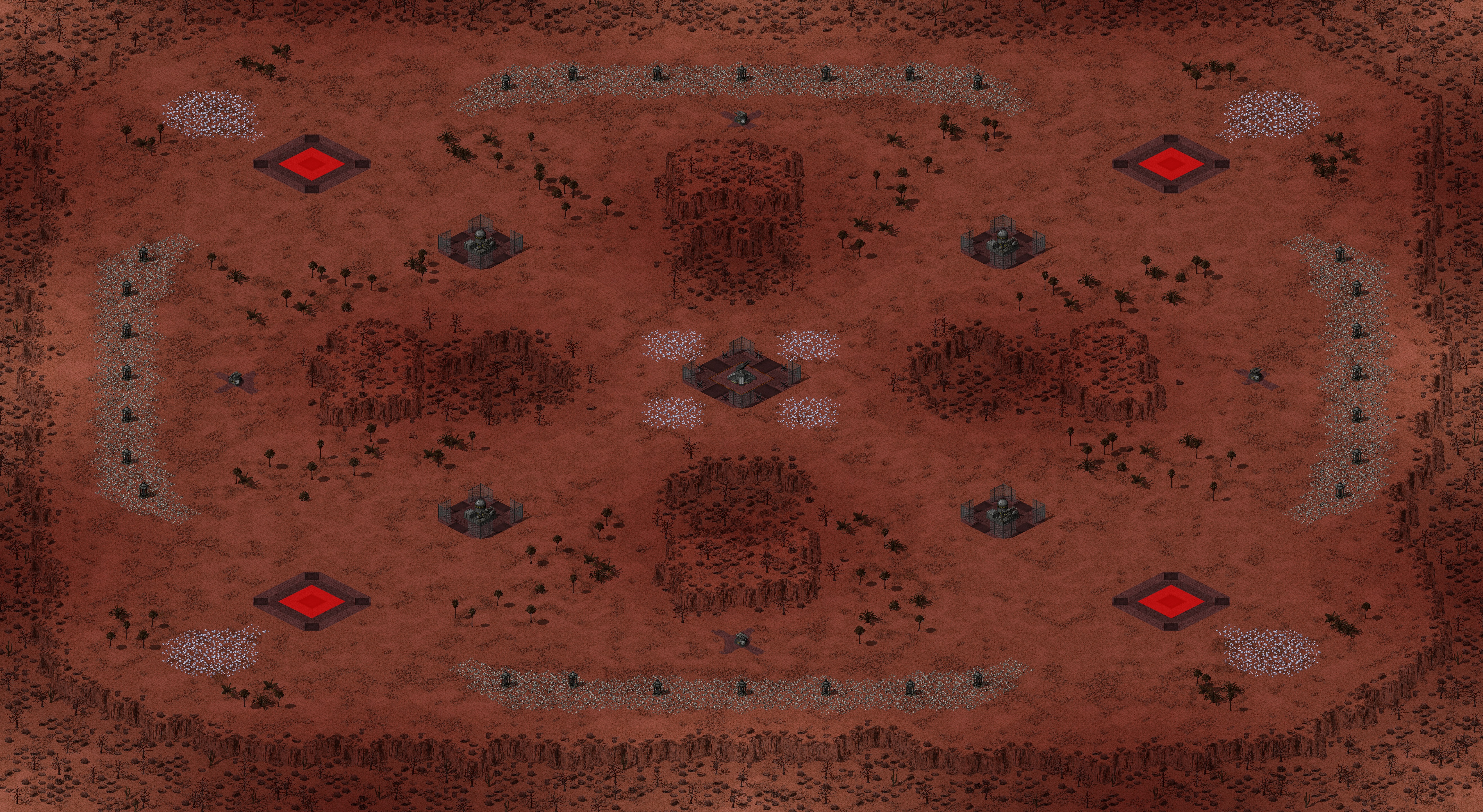 Rendered map: Redstone Rampage