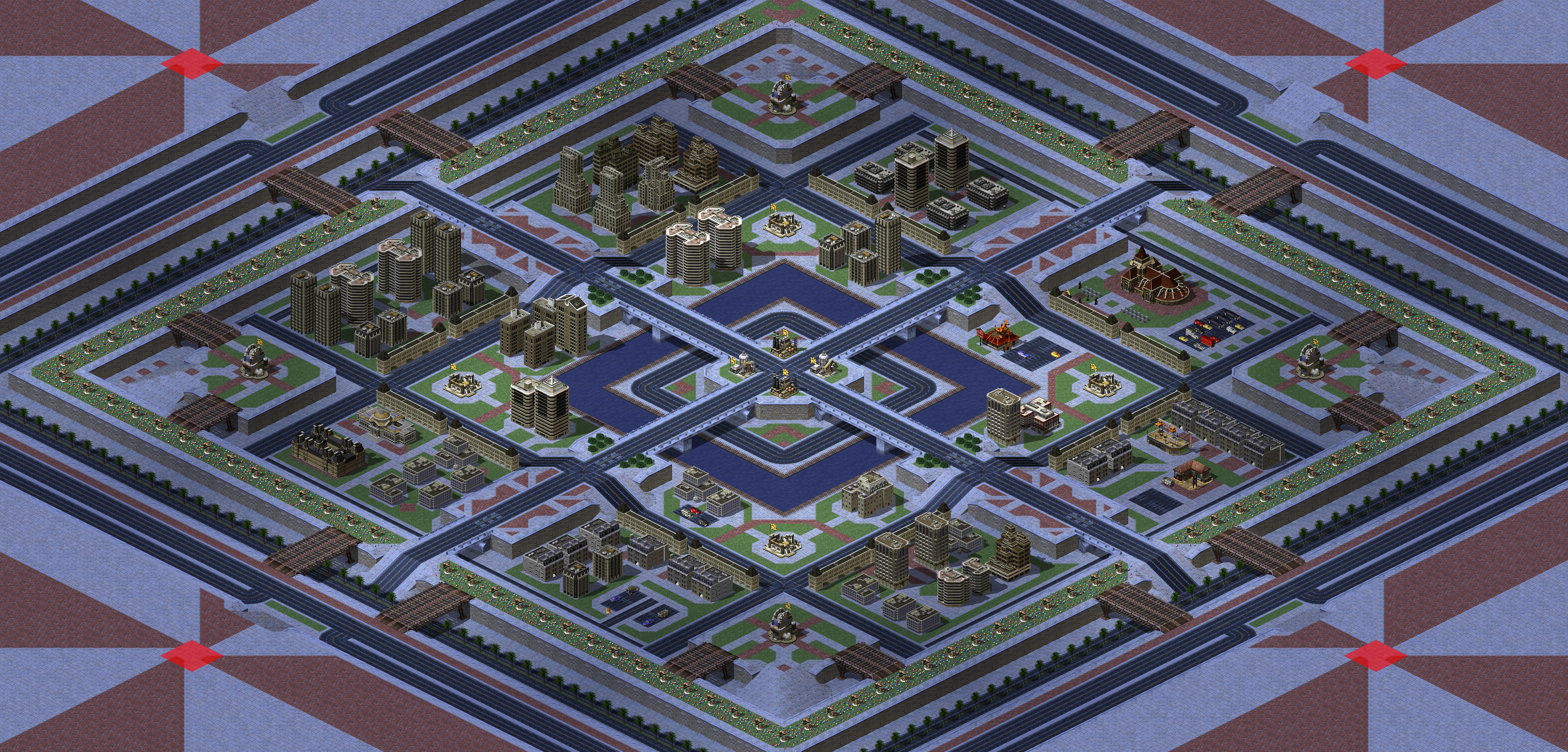 Rendered map: Crimson Alert