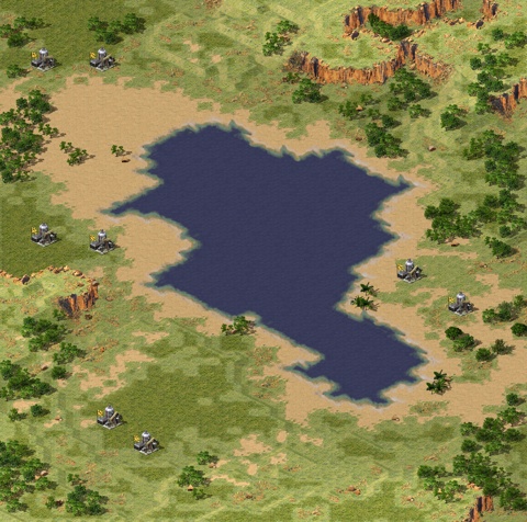 Rendered preview of Little Big Lake (Megawealth)