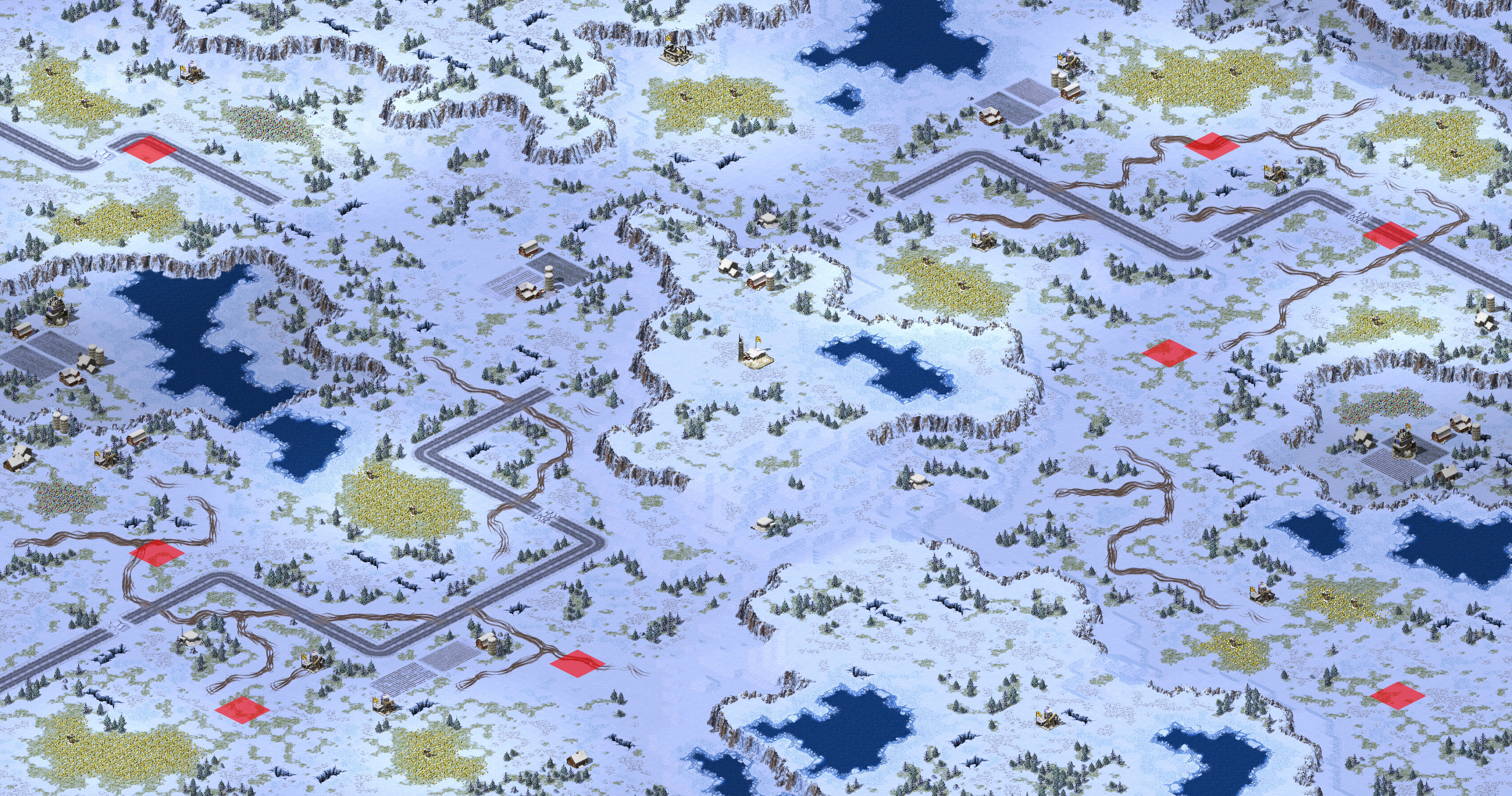 Rendered map: Buffed - Frozen Battlefield