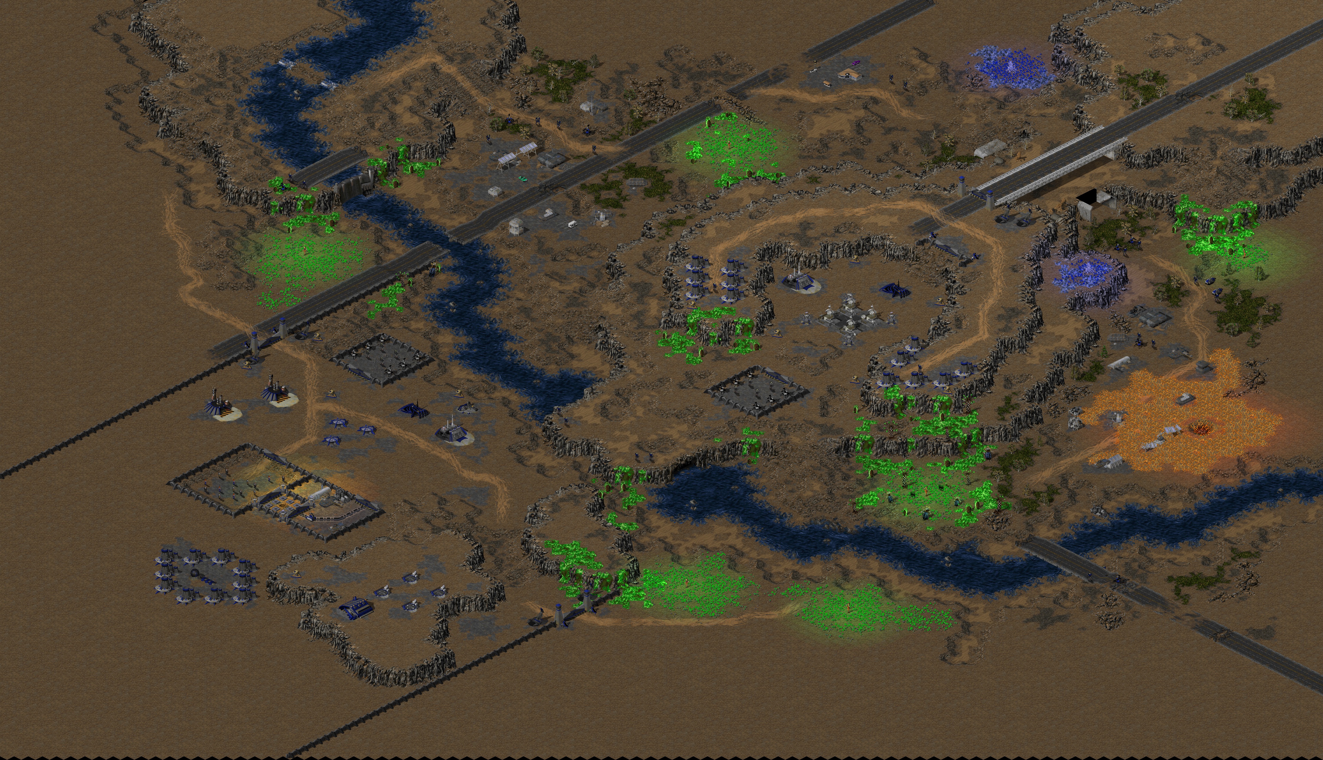 Rendered map: GDI 08 - Factory Recall