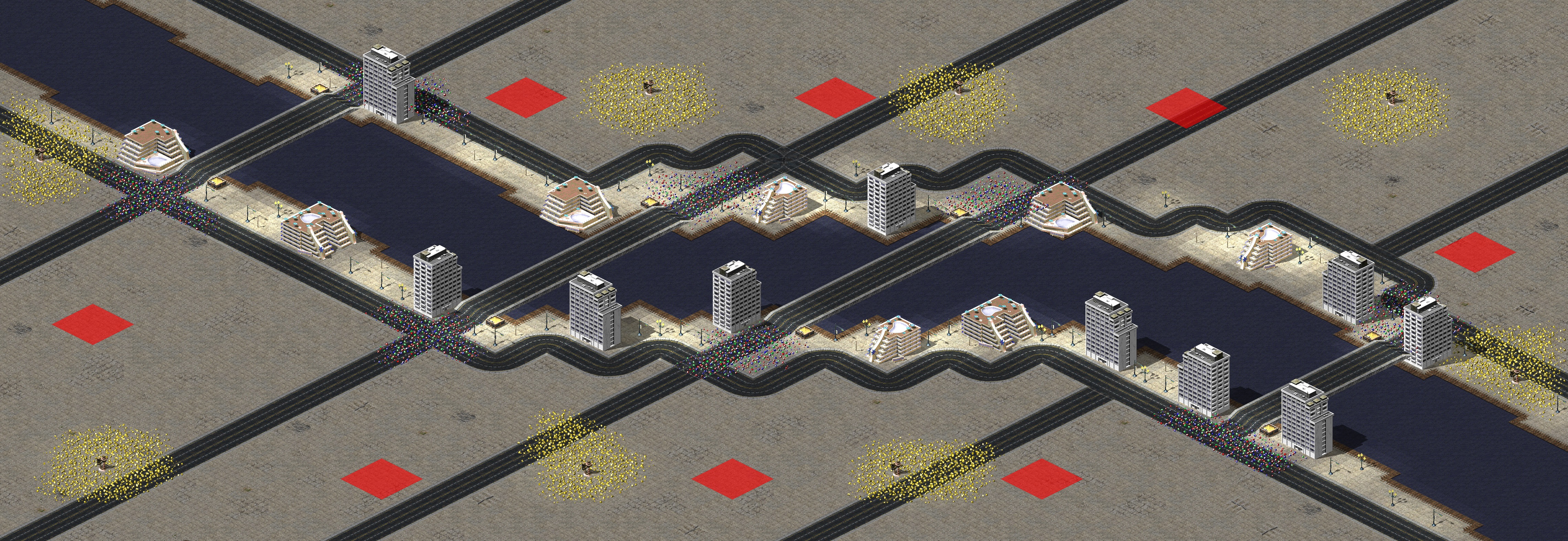 Rendered map: 咫尺天涯-海滨城市