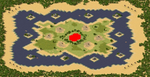Rendered preview of Lack of space by murphy 3.0v.map