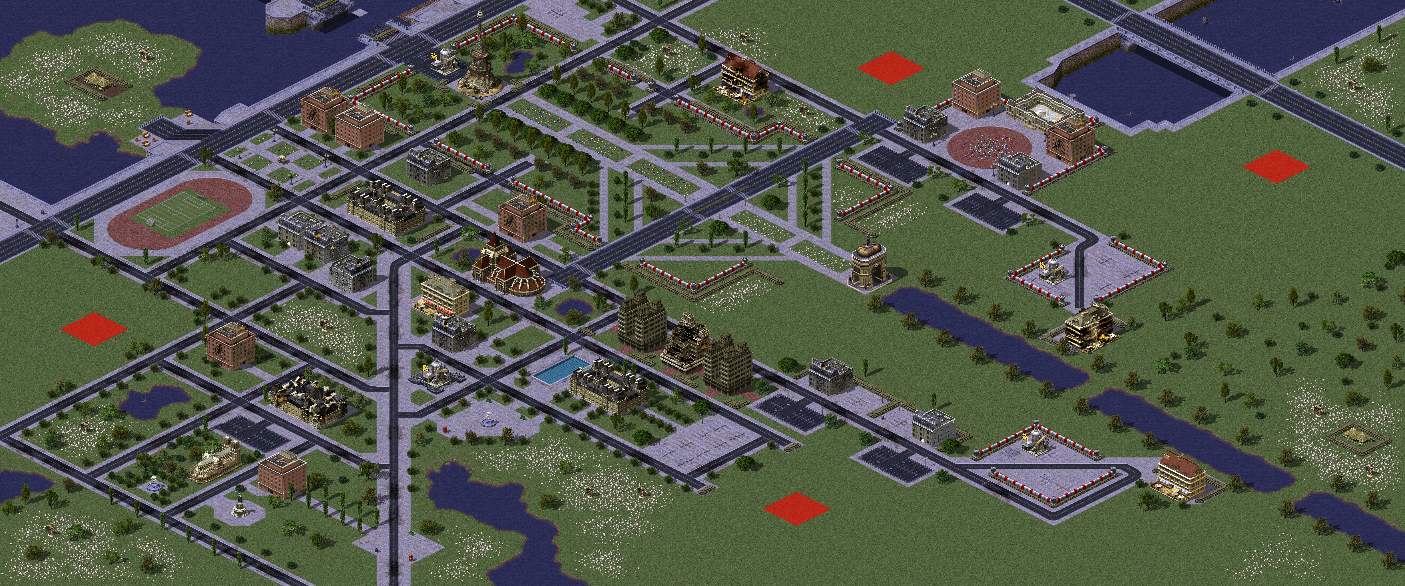 Rendered map: Paris Revisited (4)
