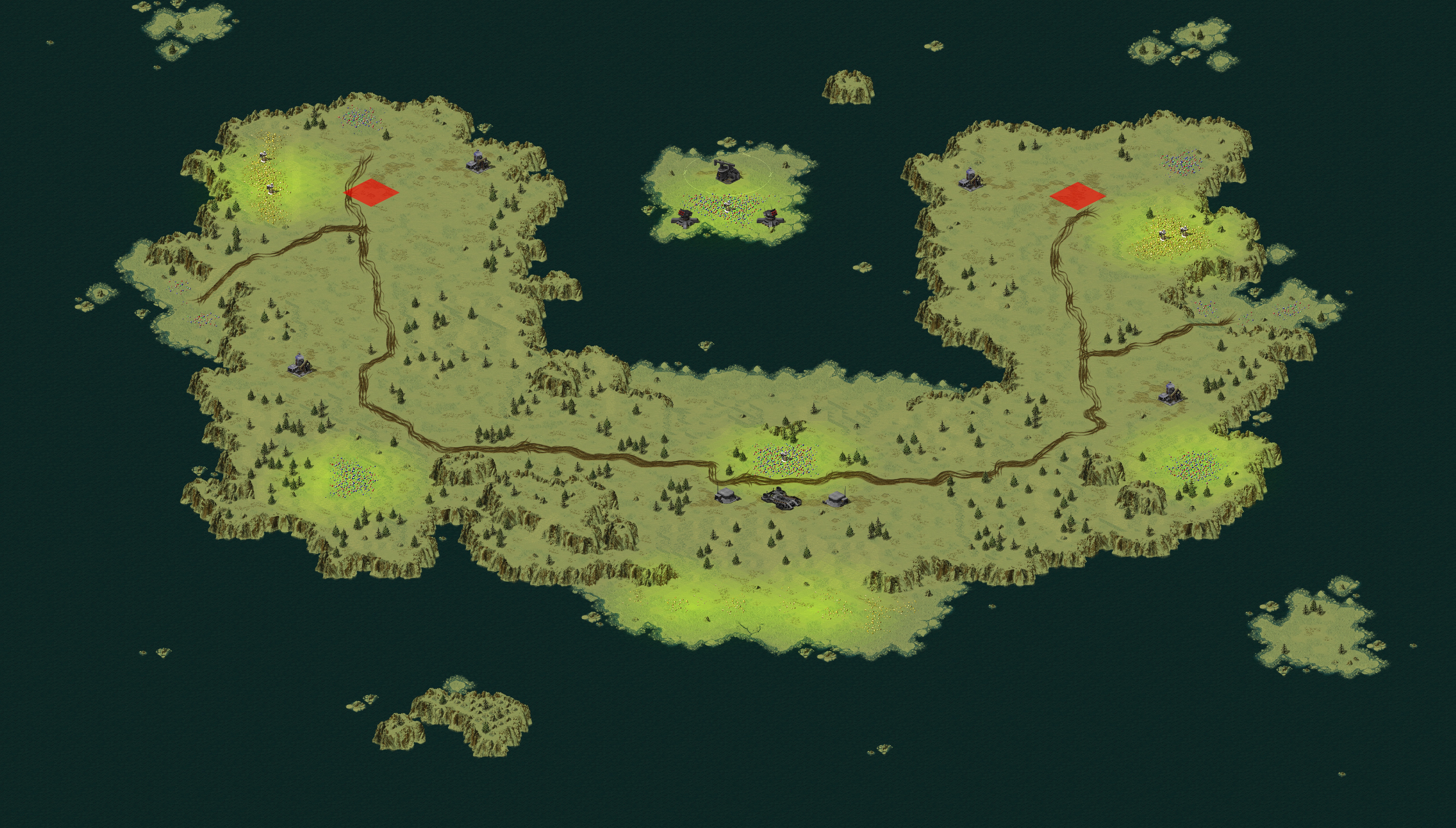 Rendered map: Suspect