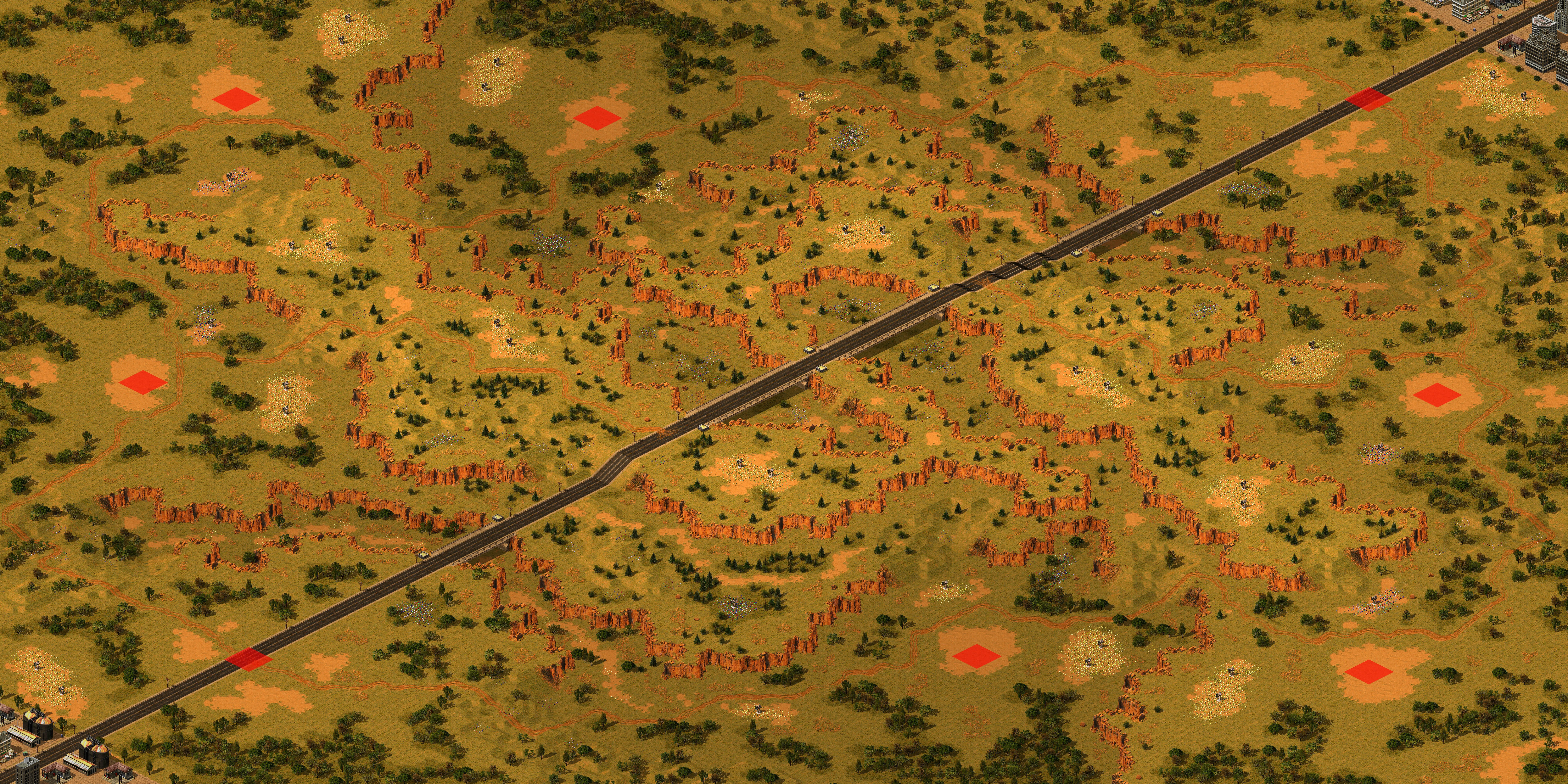 Rendered map: 大桥颂歌
