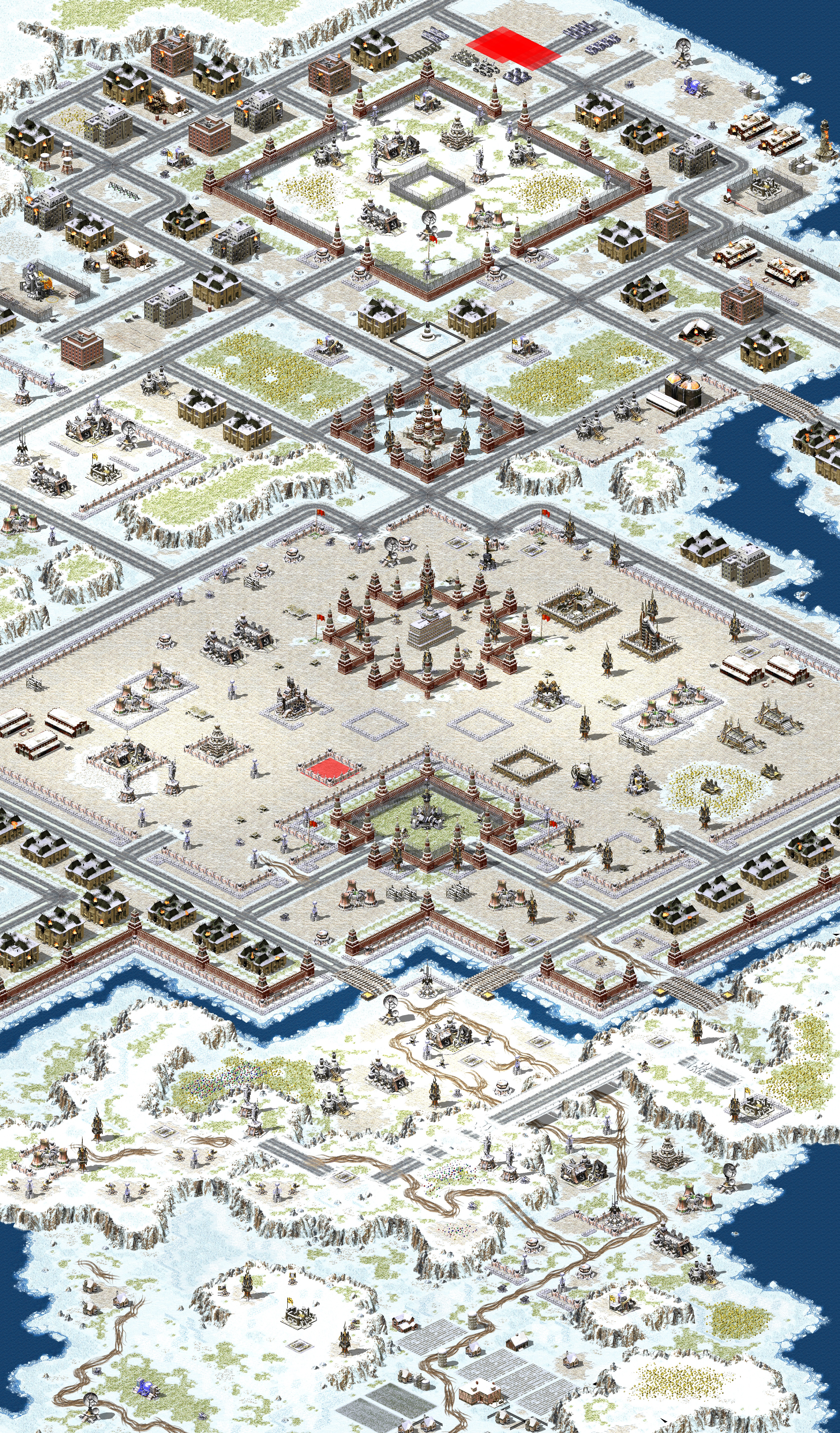 Rendered map: Moscow Strike