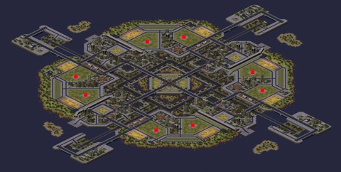 Rendered preview of Omega City