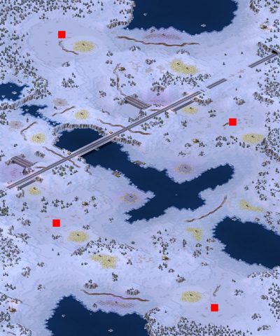Rendered preview of Fridge Bridge Snowscape v1.1