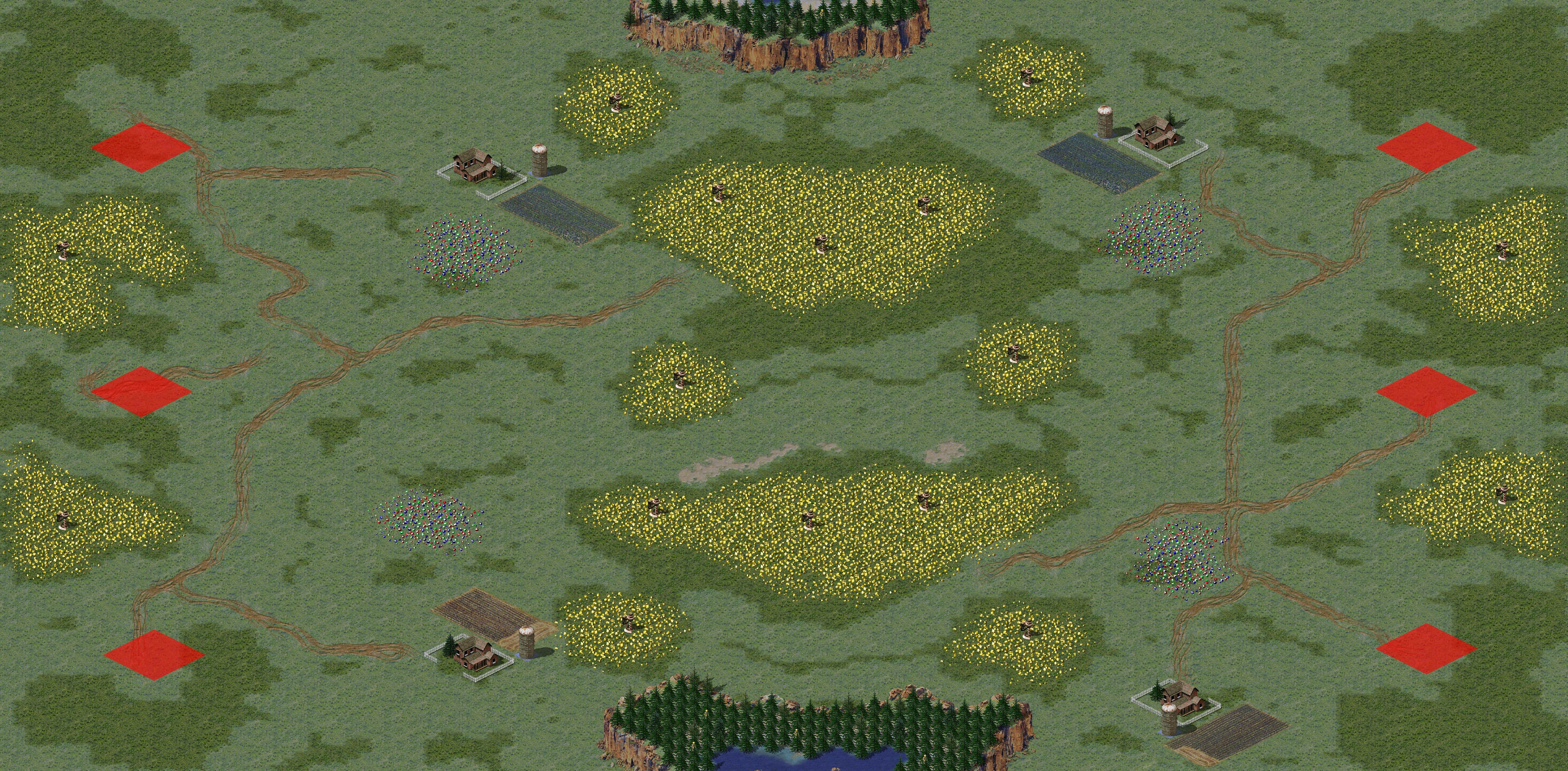 Rendered map: tour of egypt no hill (Naraa)