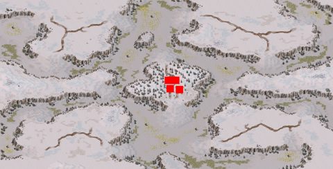 Rendered preview of Snow Valley (Land Rush)