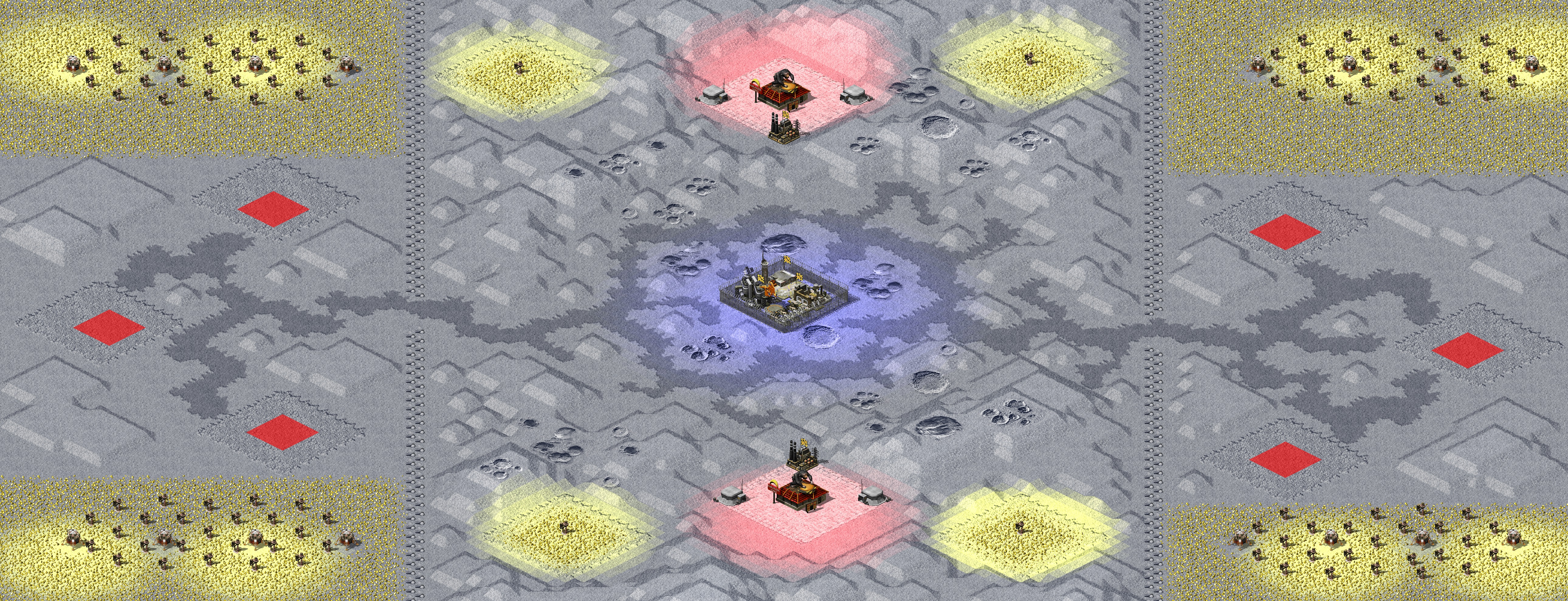 Rendered map: Gray's 3 vs 3 Lunar Map +by deiall+
