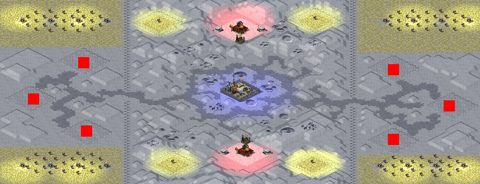Rendered preview of Gray's 3 vs 3 Lunar Map +by deiall+