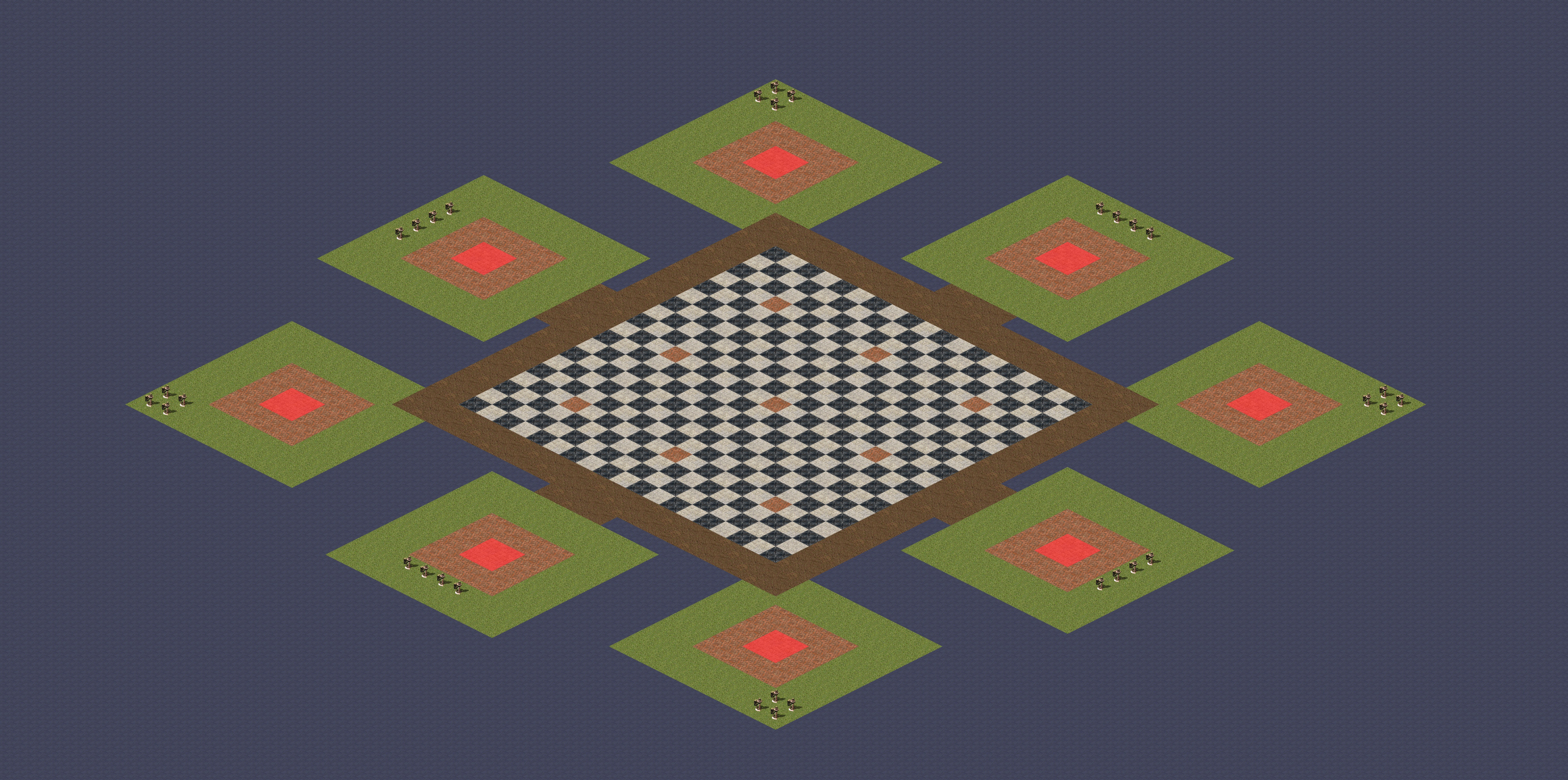 Rendered map: Destroyed Tanks on Board!