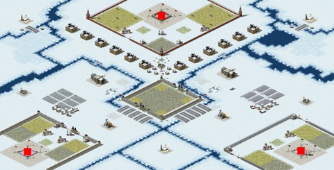 Rendered preview of Snowy Rich War